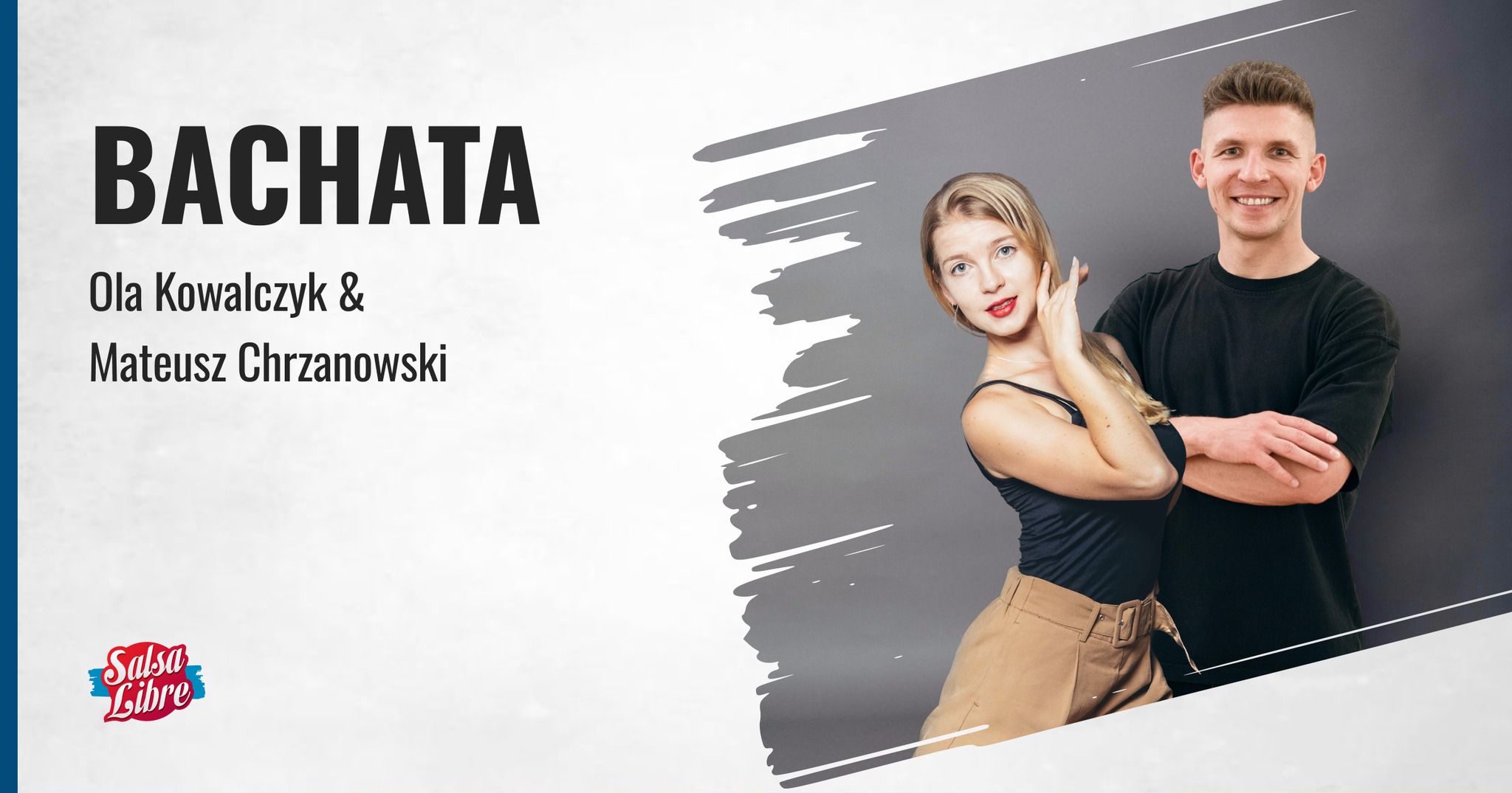 Bachata P2 w parach - kurs regularny z Olą i Mateuszem od 28.04