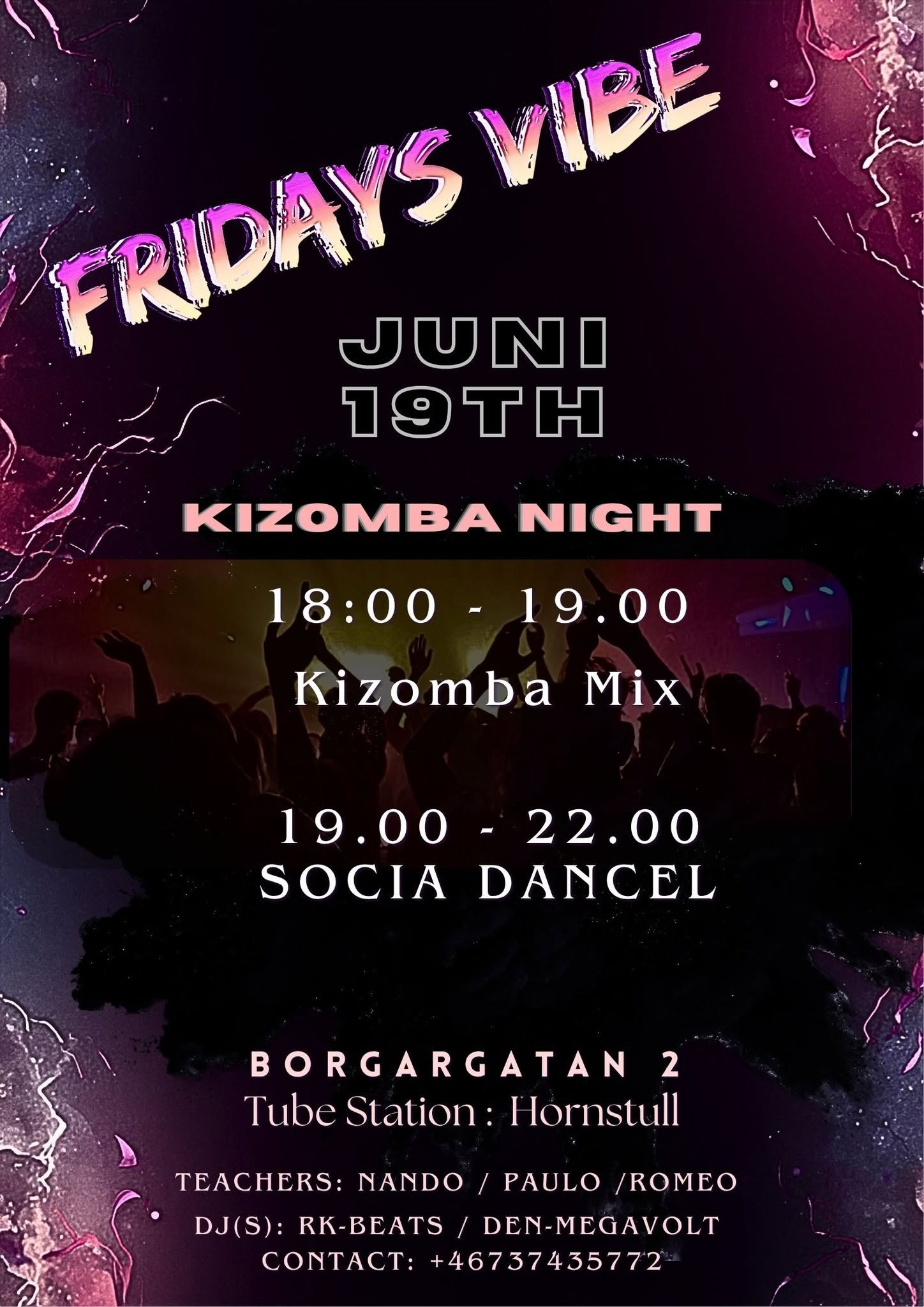 Fridays Vibe, Kizomba & Social Dance