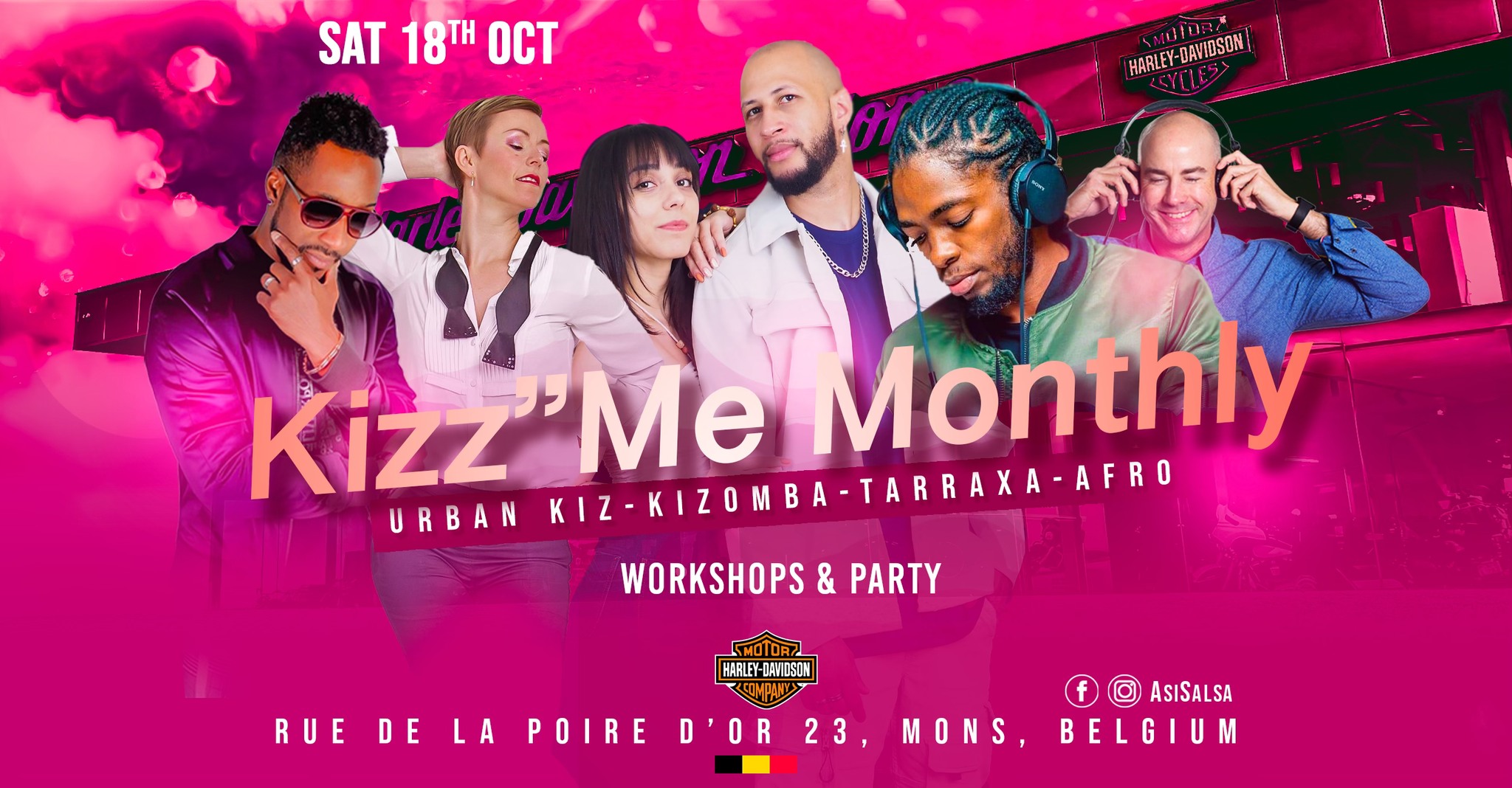 Kizz’’Me Monthly (100% Kizomba, Urban Kiz, Tarraxa)
