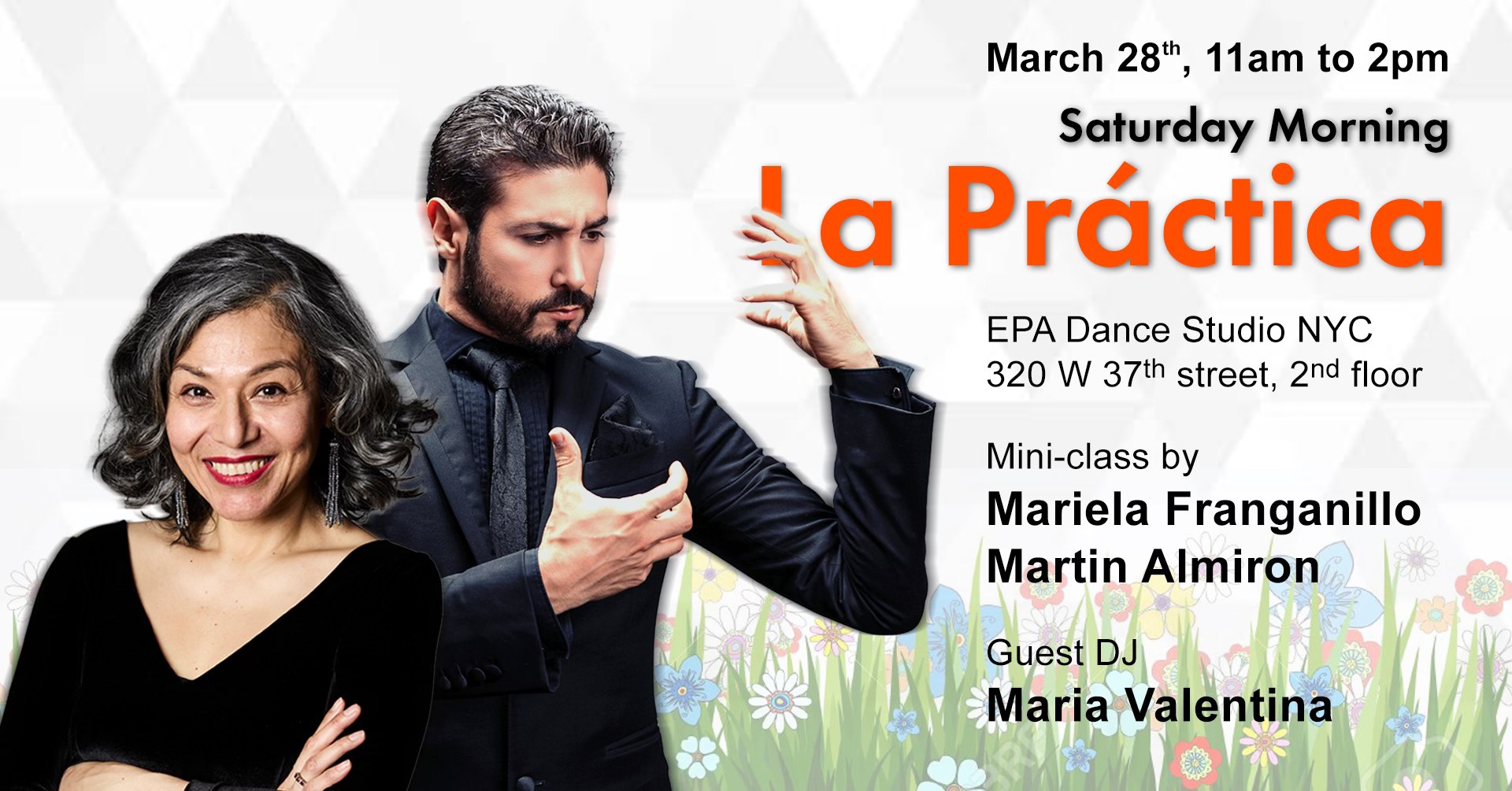 Mini Class by Mariela and Martin, Guest DJ Maria