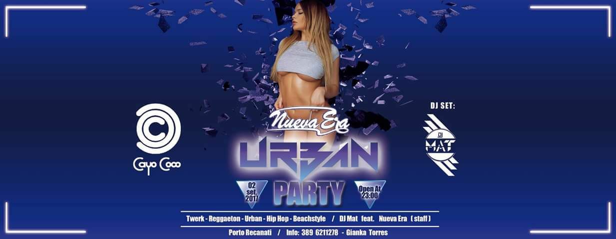 Closing Party - Sabato 2 Settembre - Nueva Era ft. Cayo Coco