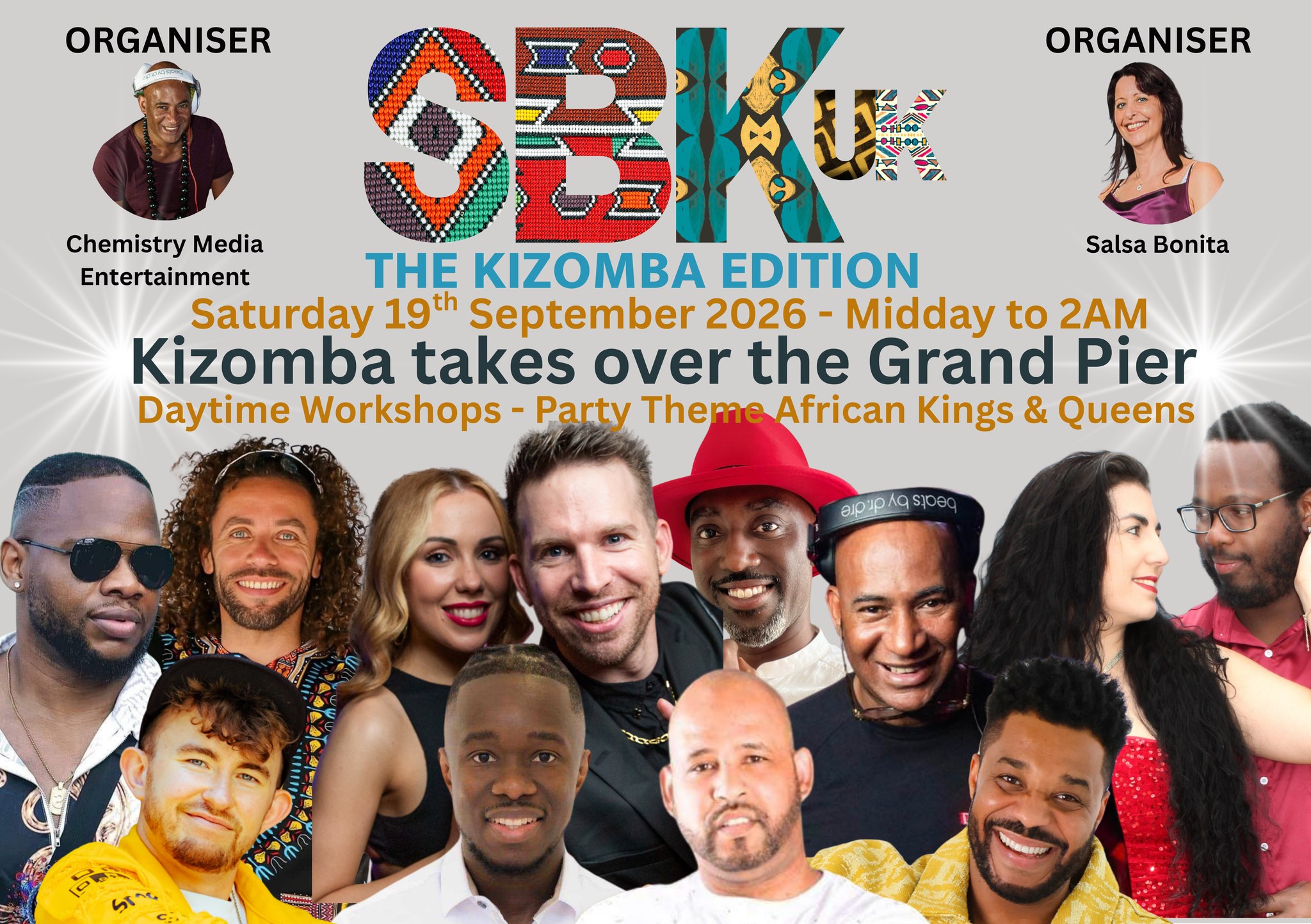 SBK-UK Kizomba on the Pier - African Kings & Queens π