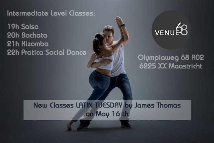 New Classes on Tuesday February 28th #Latin Tuesday #Venue 68