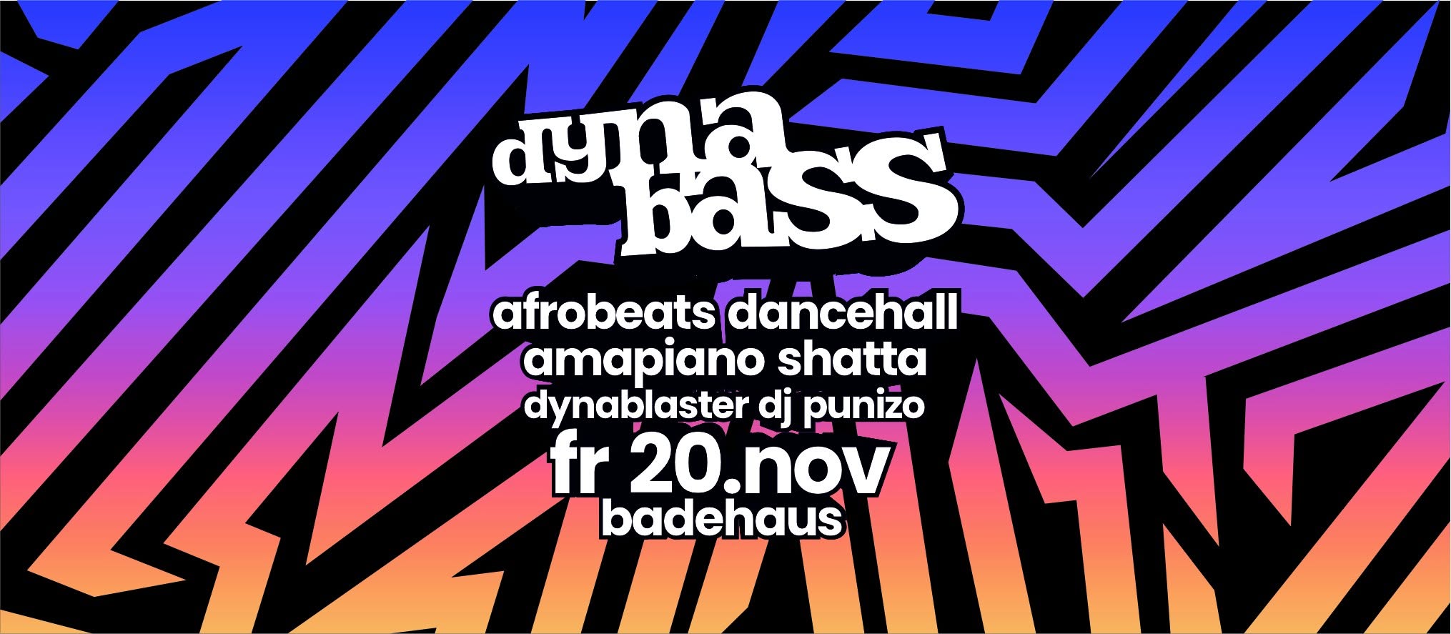 DYNABASS your Dancehall, Afrobeats, Shatta & Amapiano Party in Berlin