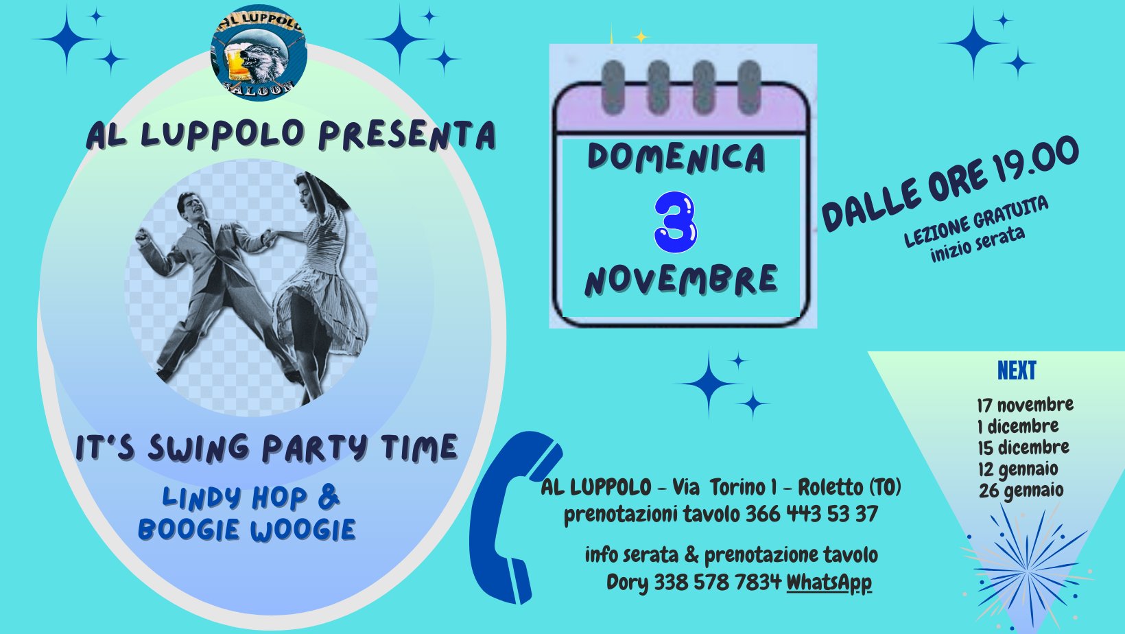 It's Swing Party Time - Lindy Hop & Boogie Woogie