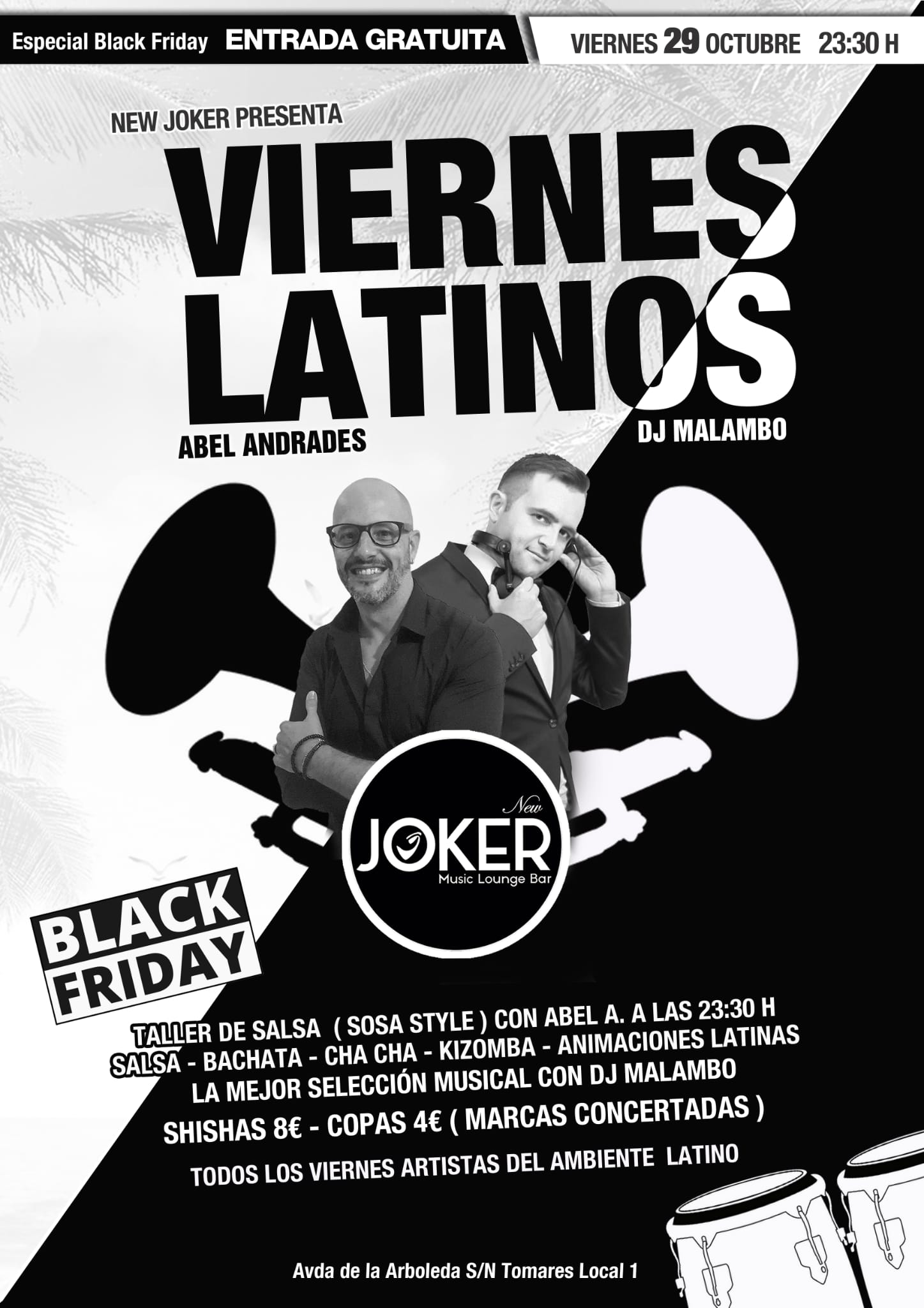 Viernes Latinos BlackFriday en New Joker