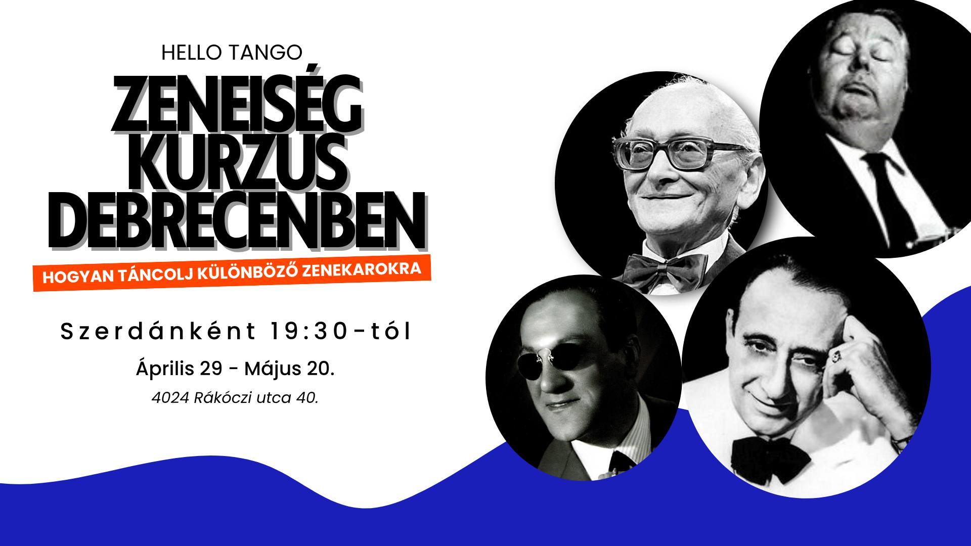 Táncoljuk el a zenét! - Tangó zeneiség kurzus Debrecenben