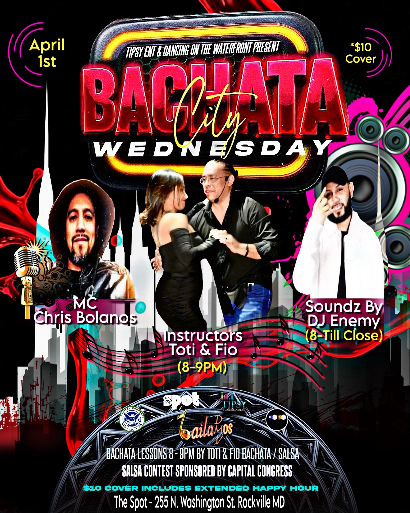 💃🏽BAILAMOS At Bachata City🕺🏽