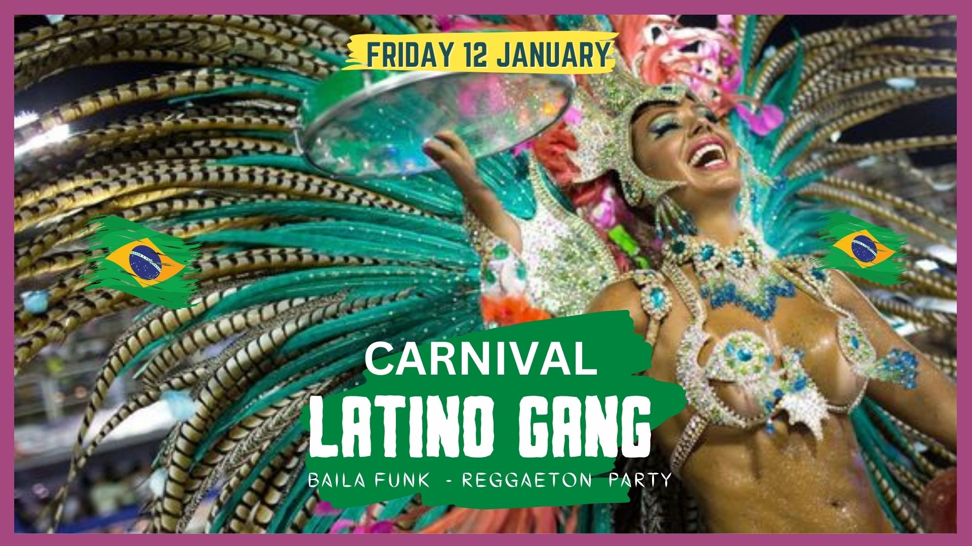 LATINO GANG Carnival 🇧🇷 Latino Party CLUJ