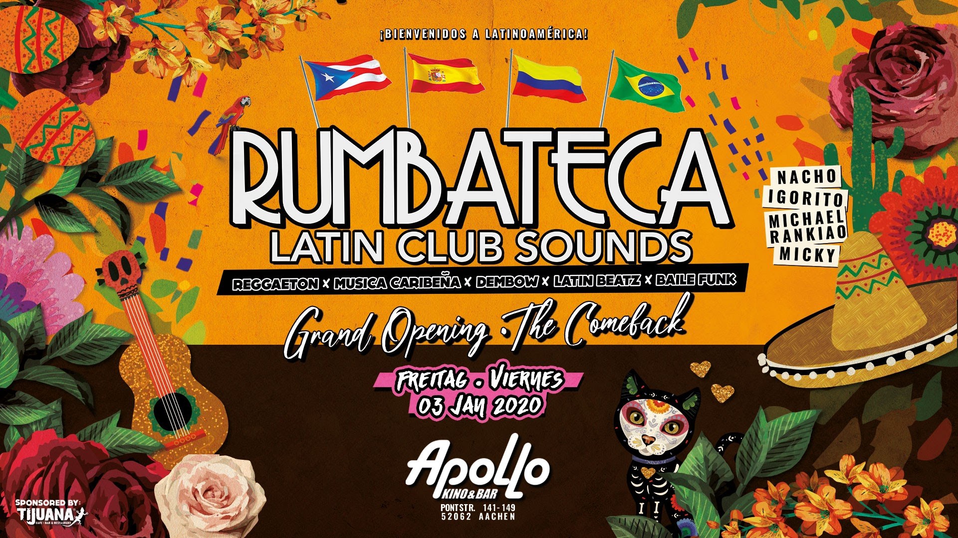 FR 03.01. • RUMBATECA • the Comeback • Apollo Aachen