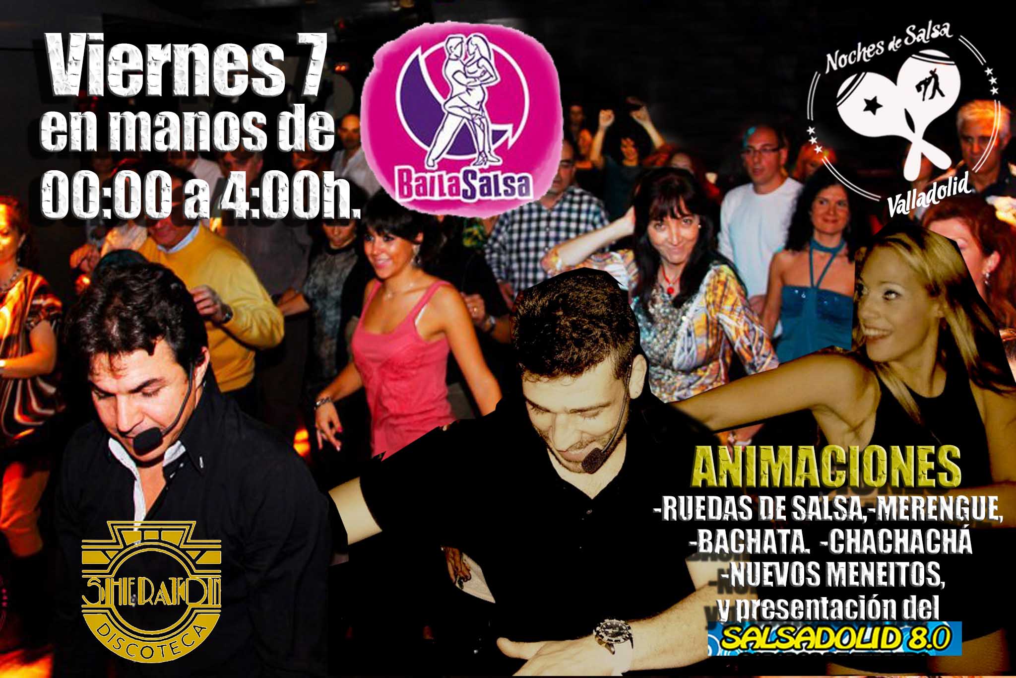 NOCHES de SALSA@Sheraton EN MANOS de BAILASALSA - VIERNES 7