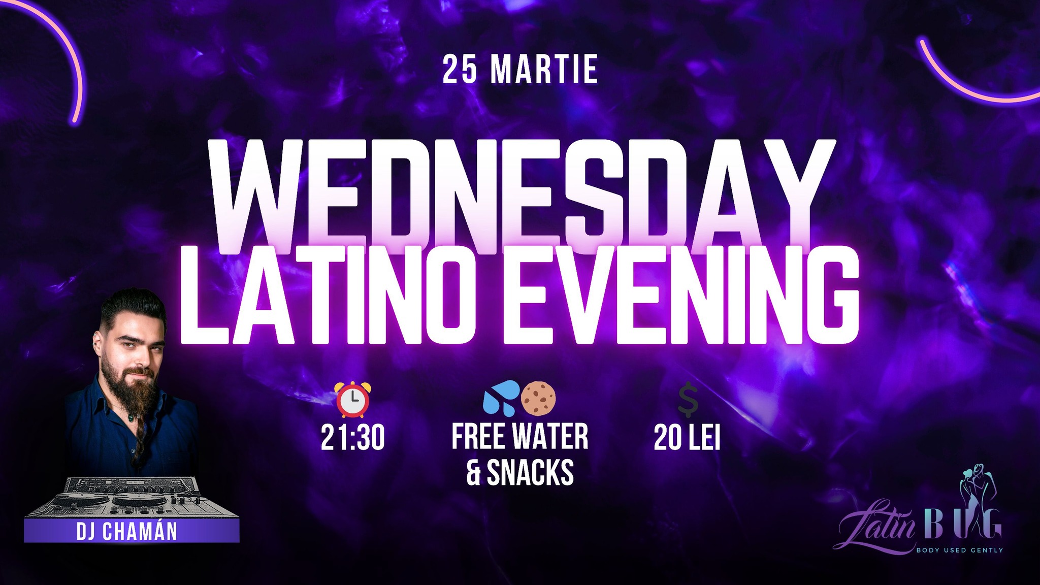 WEDNESDAY LATINO EVENING