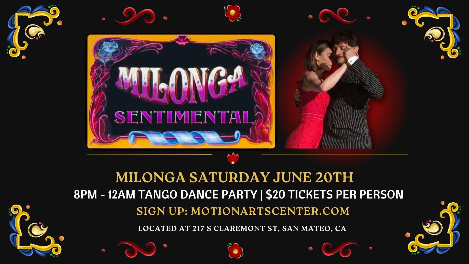 Milonga Sentimental with DJ Gustavo Hornos