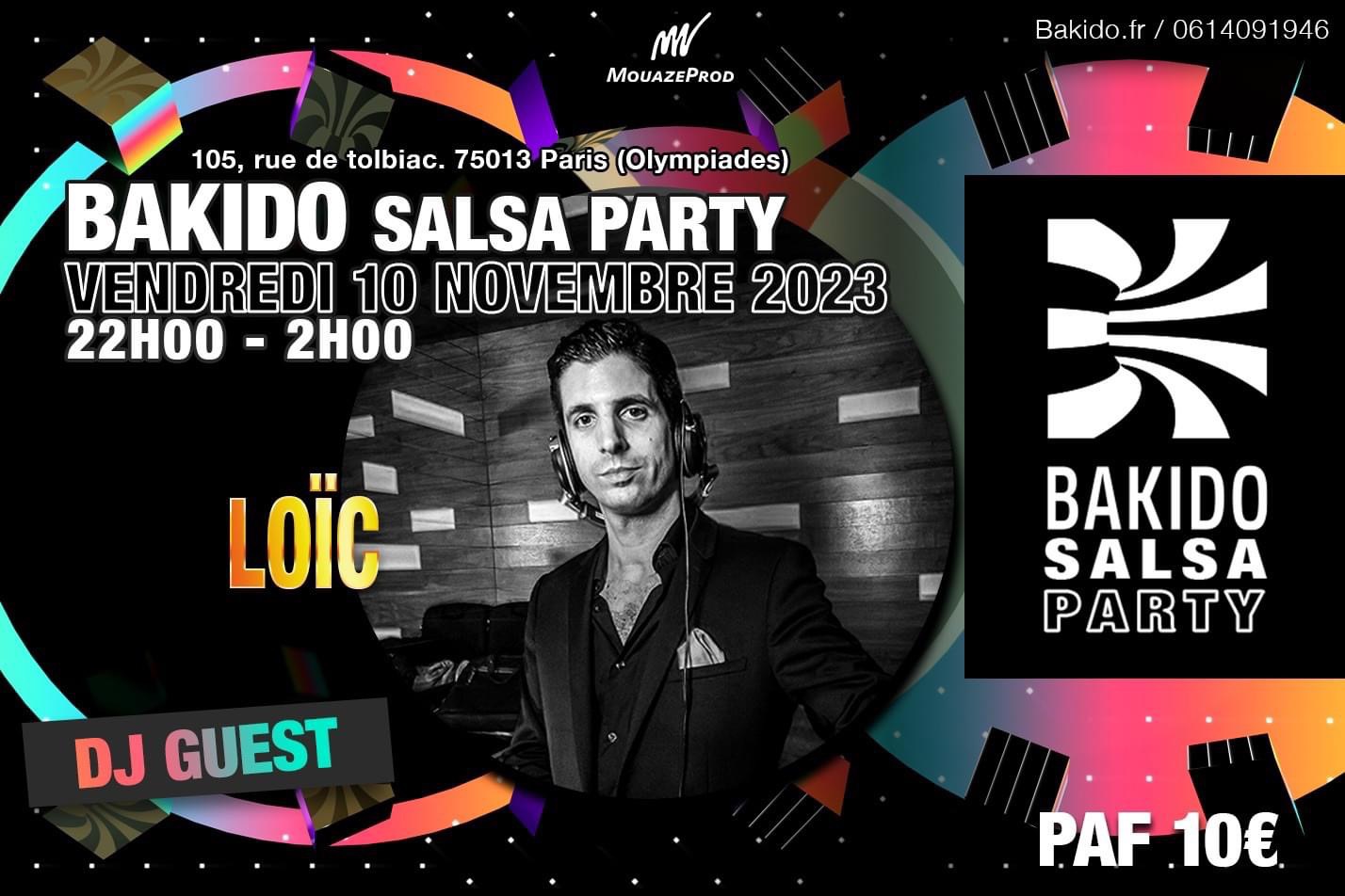 Bakido Salsa Party🥳 10 nov