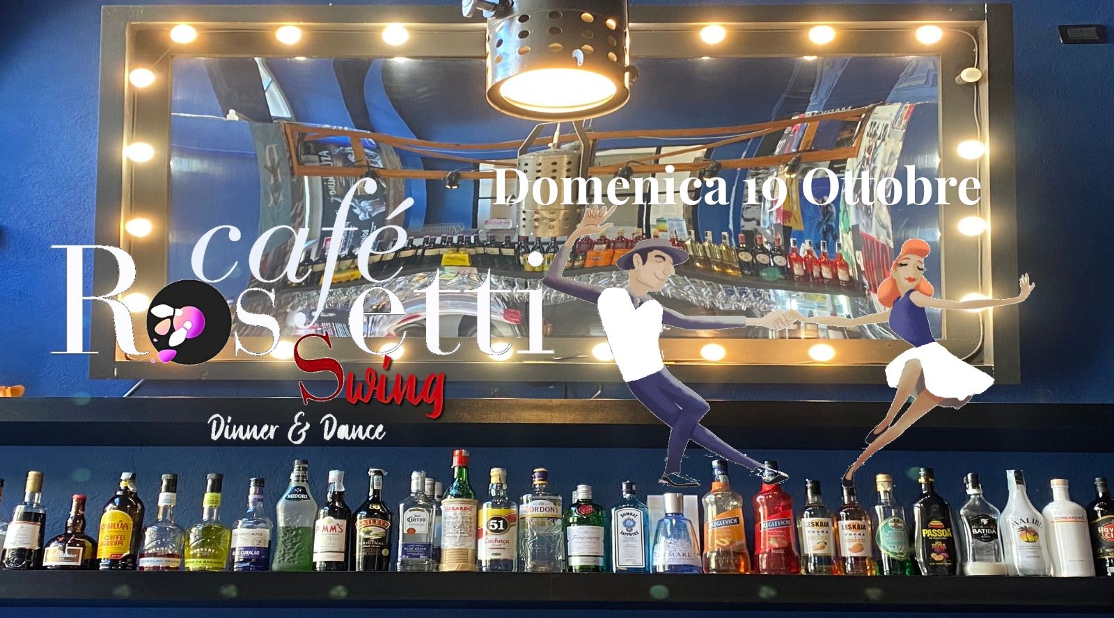 Café Rossetti SWING in Black&White