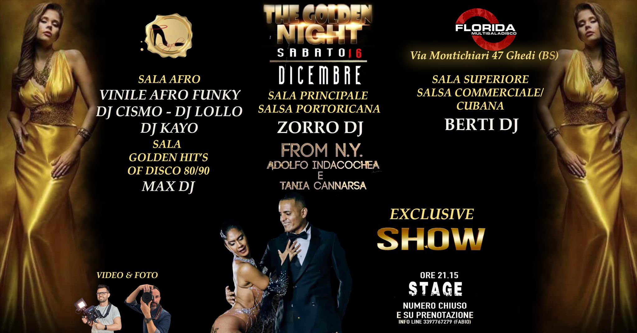 Florida Latino 'The Golden Night' 16 12 23 Special Adolfo & Tania