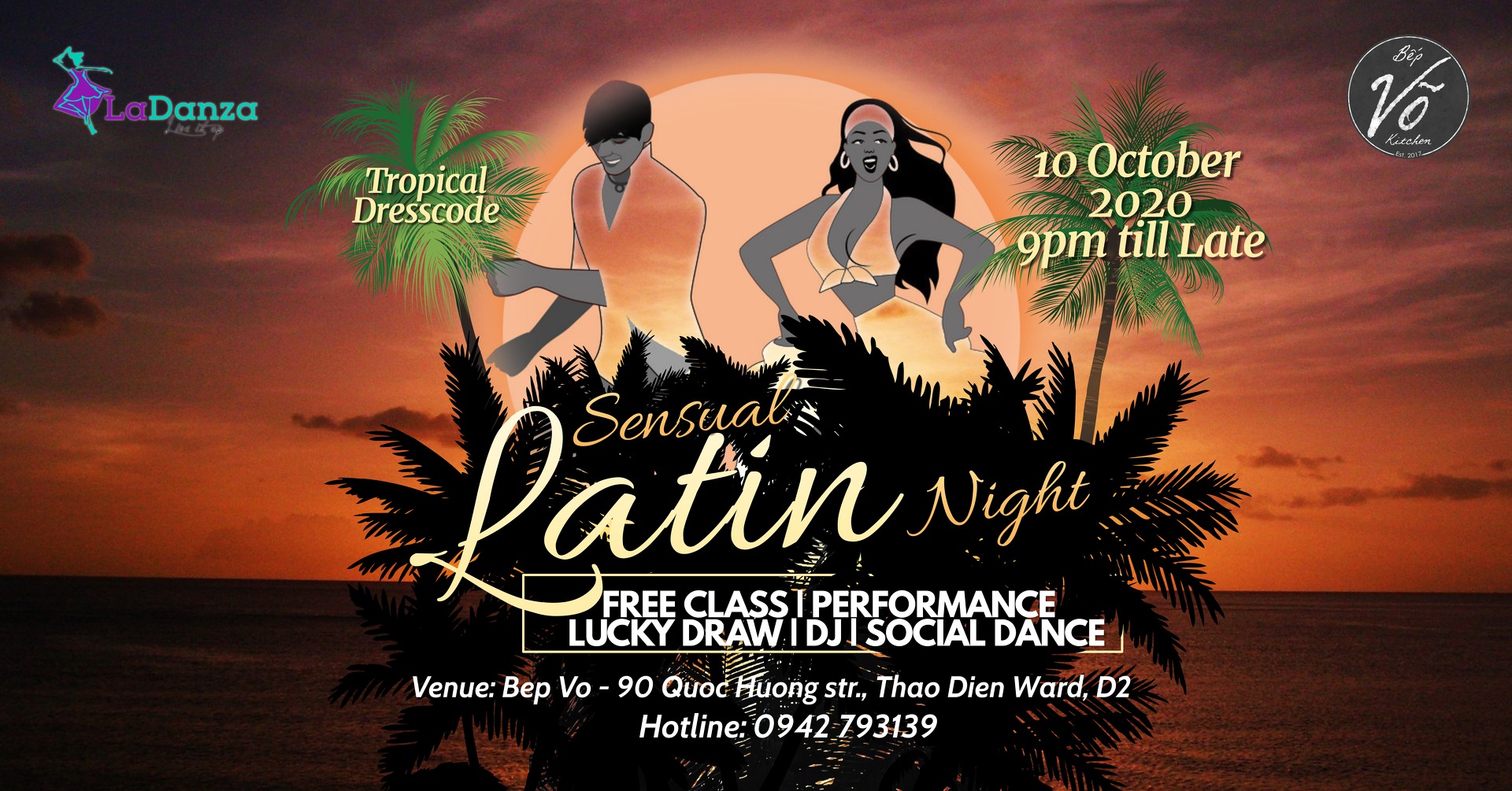 Sensual Latin Night at Bep Vo