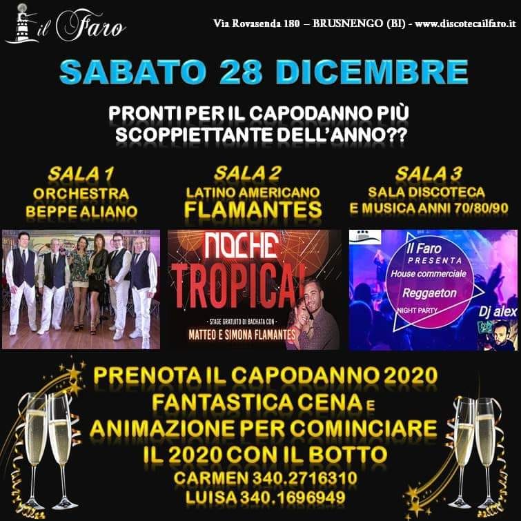 Discoteca Il Faro Sabato 28 Dicembre