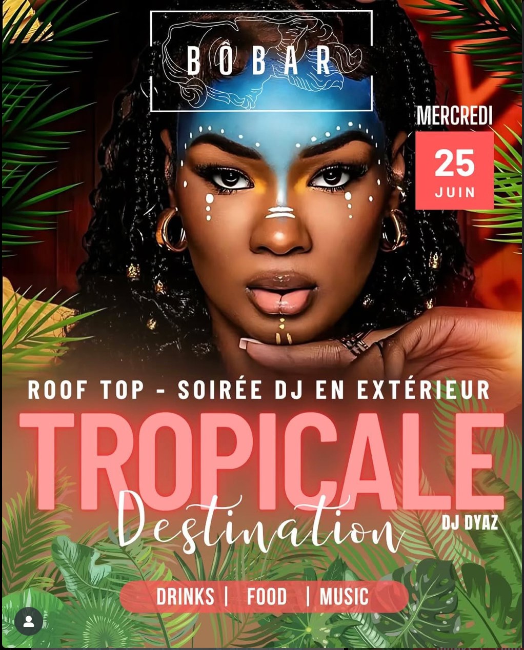 Destination Tropicale au Bôbar - Mix by Dj Dyaz
