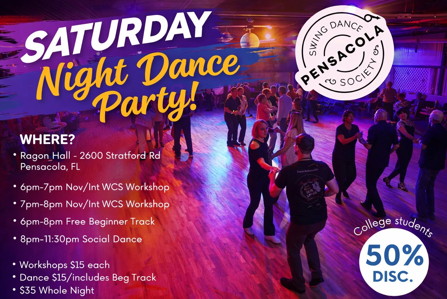 1st Saturday West Coast Swing Night