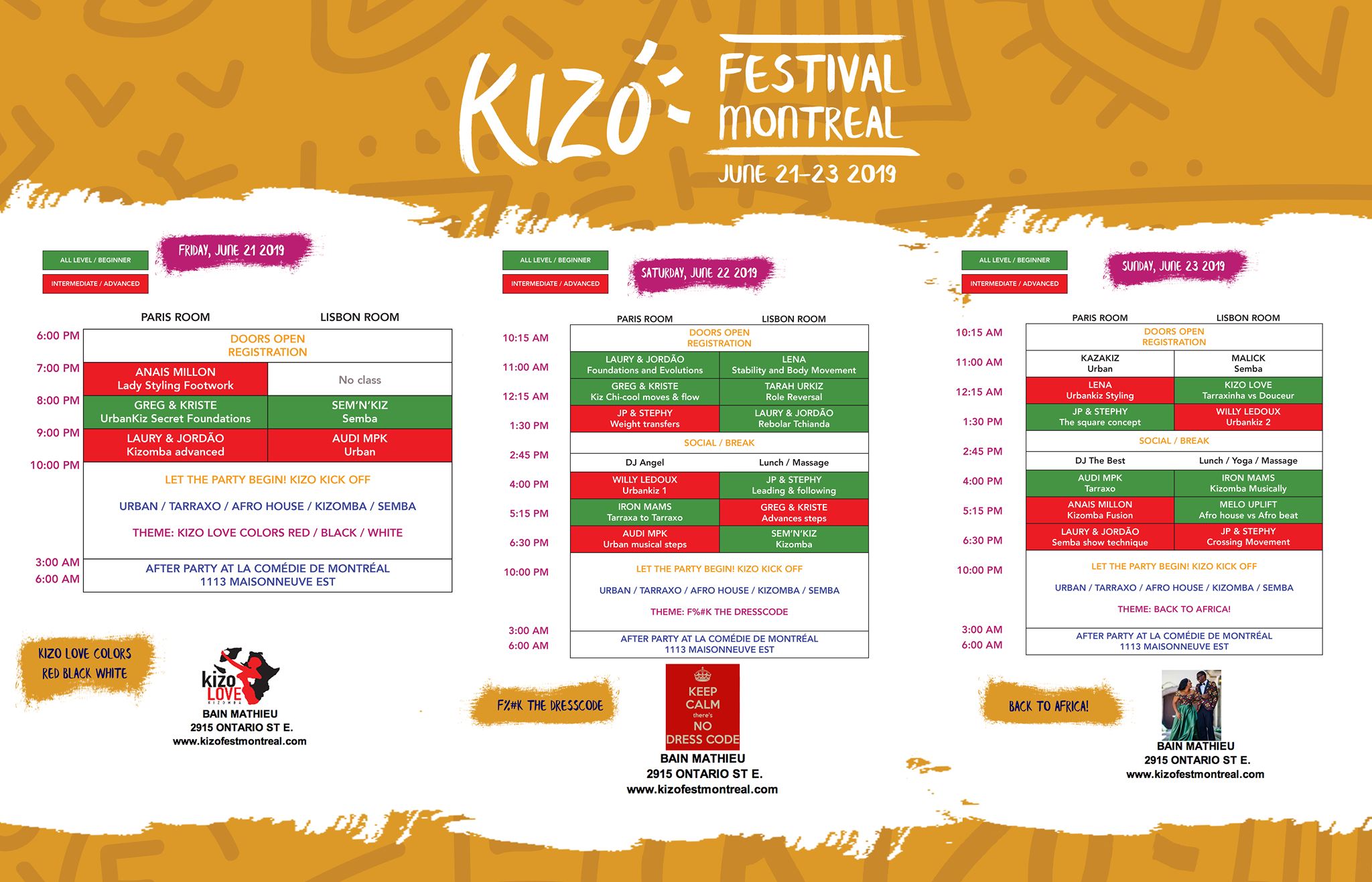 KIZO Festival Montréal 2e 2019