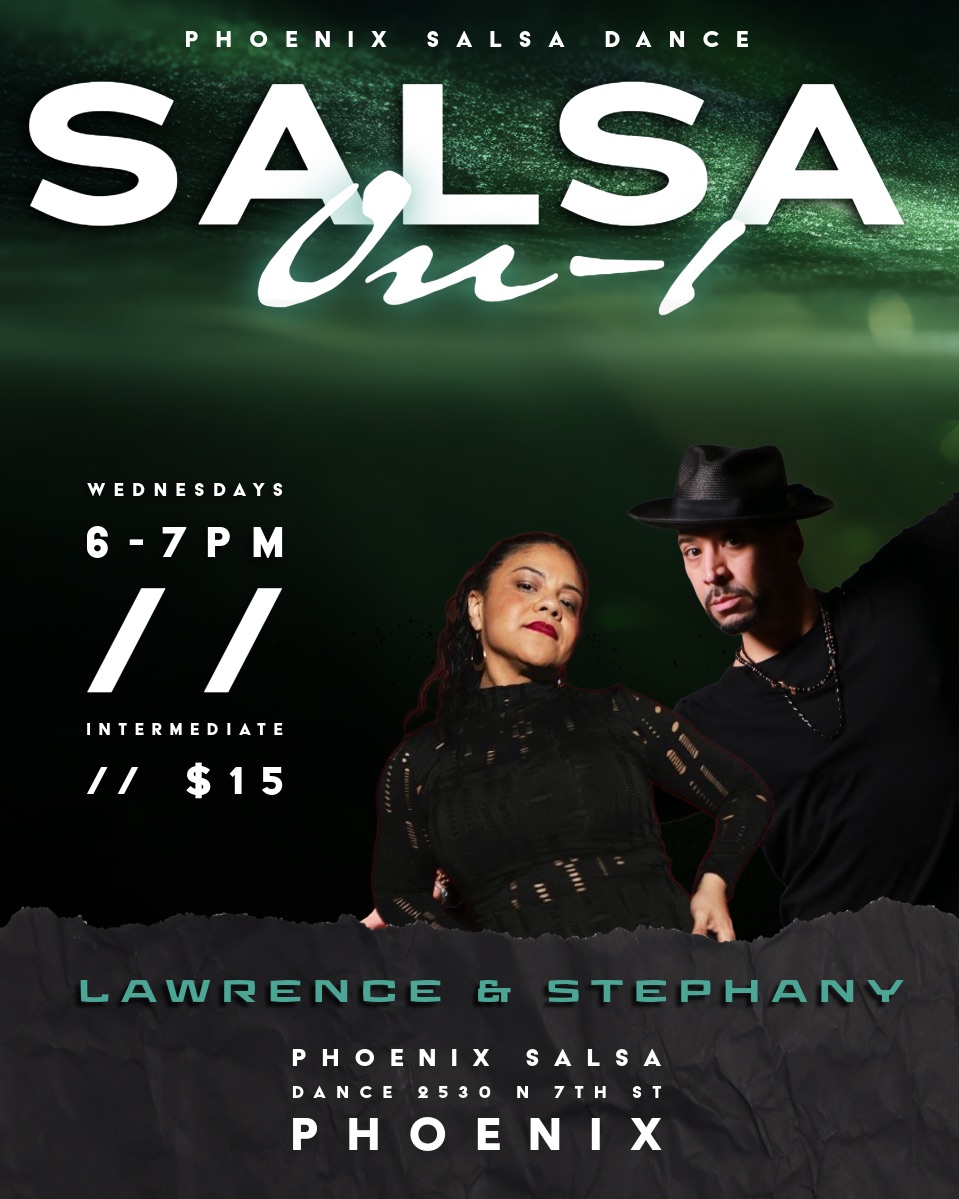 Wednesday Salsa On-1 with Lawrence & Stephany!