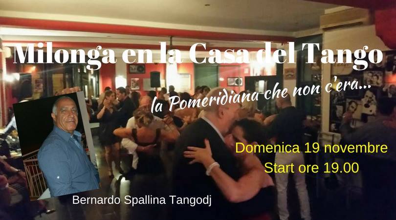 Milonga en la Casa del Tango Bernardo Spallina Tangodj