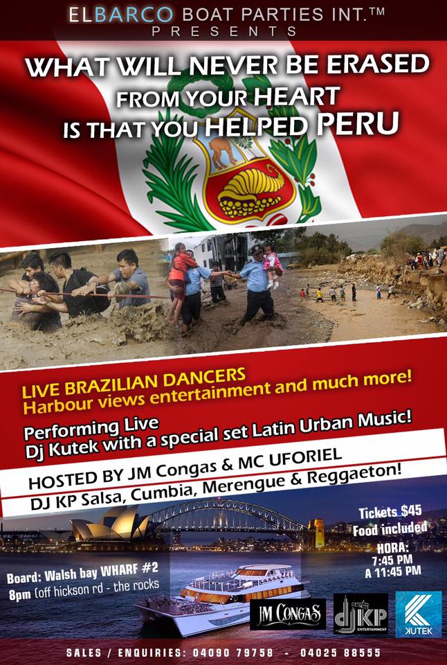 EL BARCO Invited you to help Perú