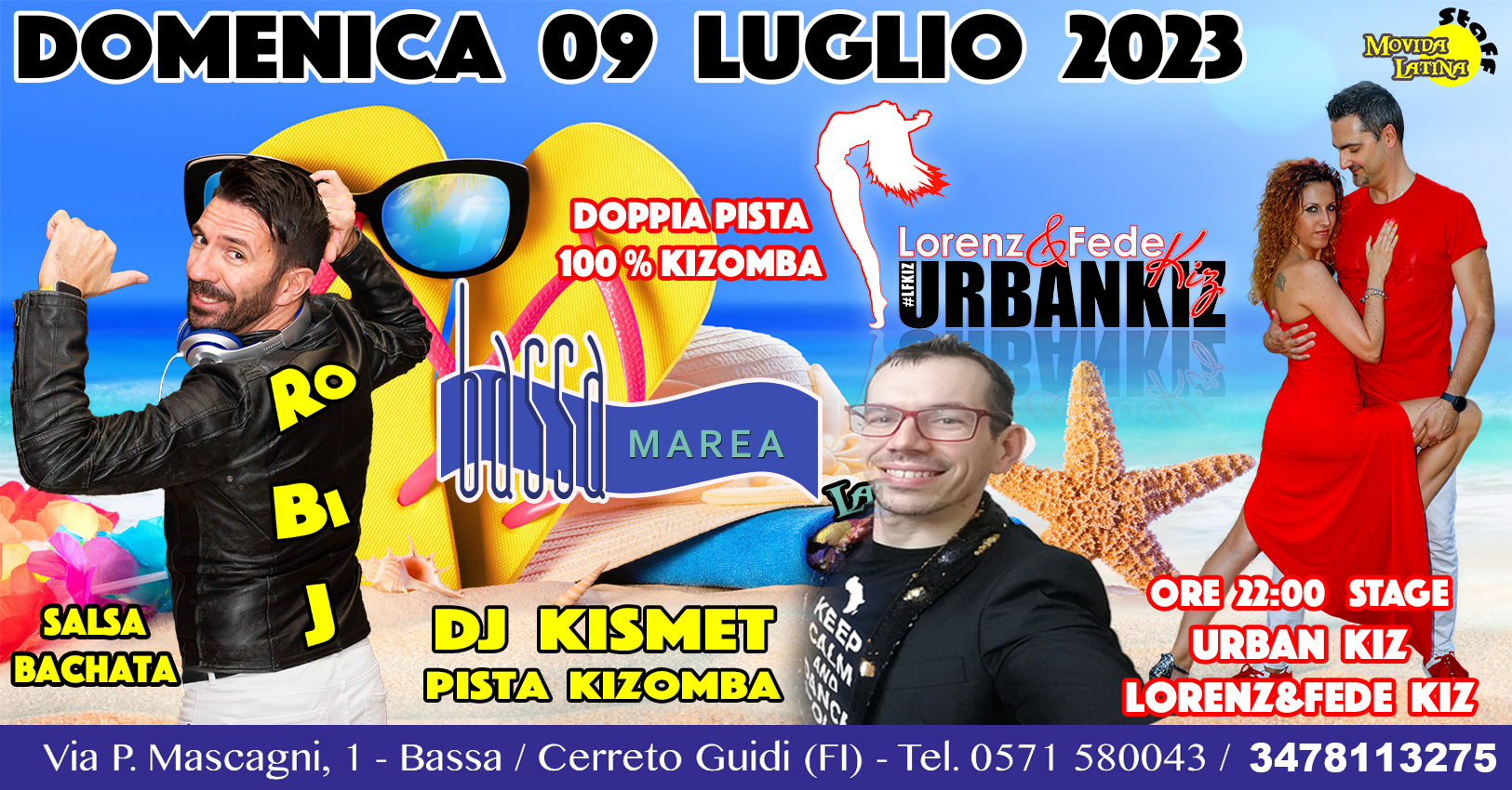 Bassa Marea Presenta “MOVIDA LATINA Summer”