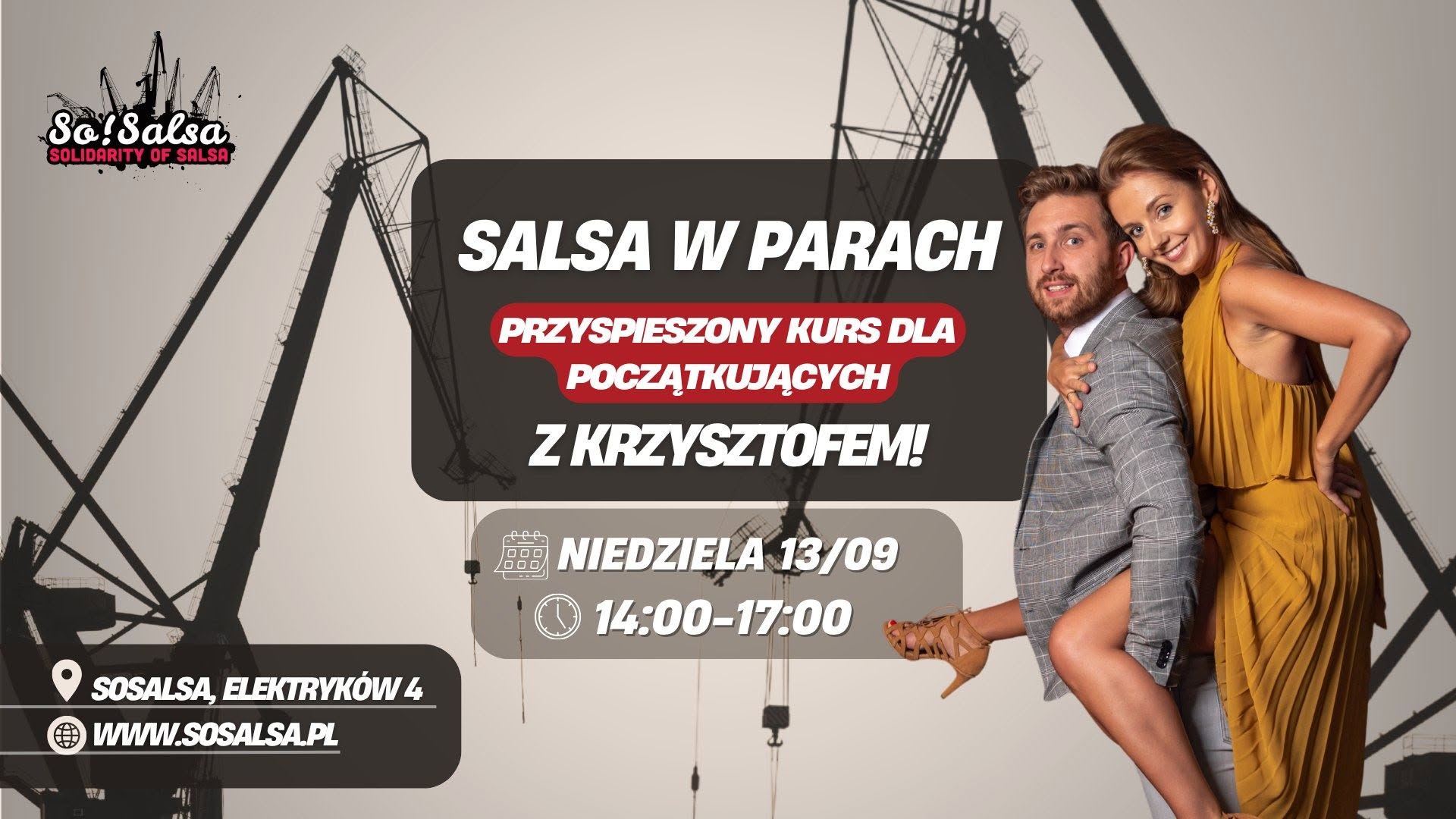 CRASH KURS Z KRZYSZTOFEM - SALSA OD PODSTAW W PIGUŁCE! 💃🏽🕺🏽