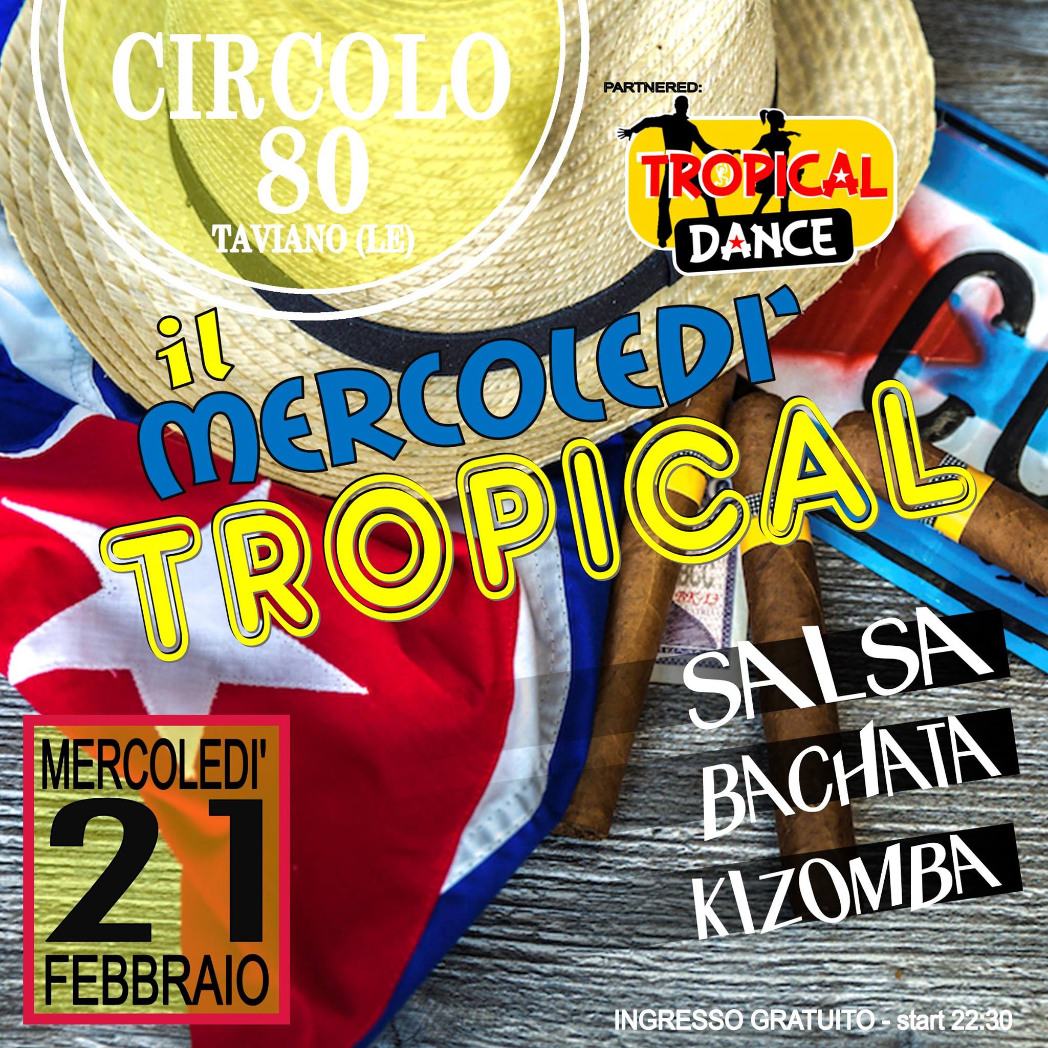 Il mercoledì Tropical - Circolo 80
