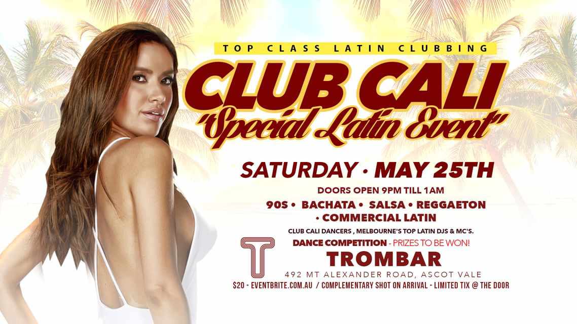 Club Cali Grand Opening @ Trombar!