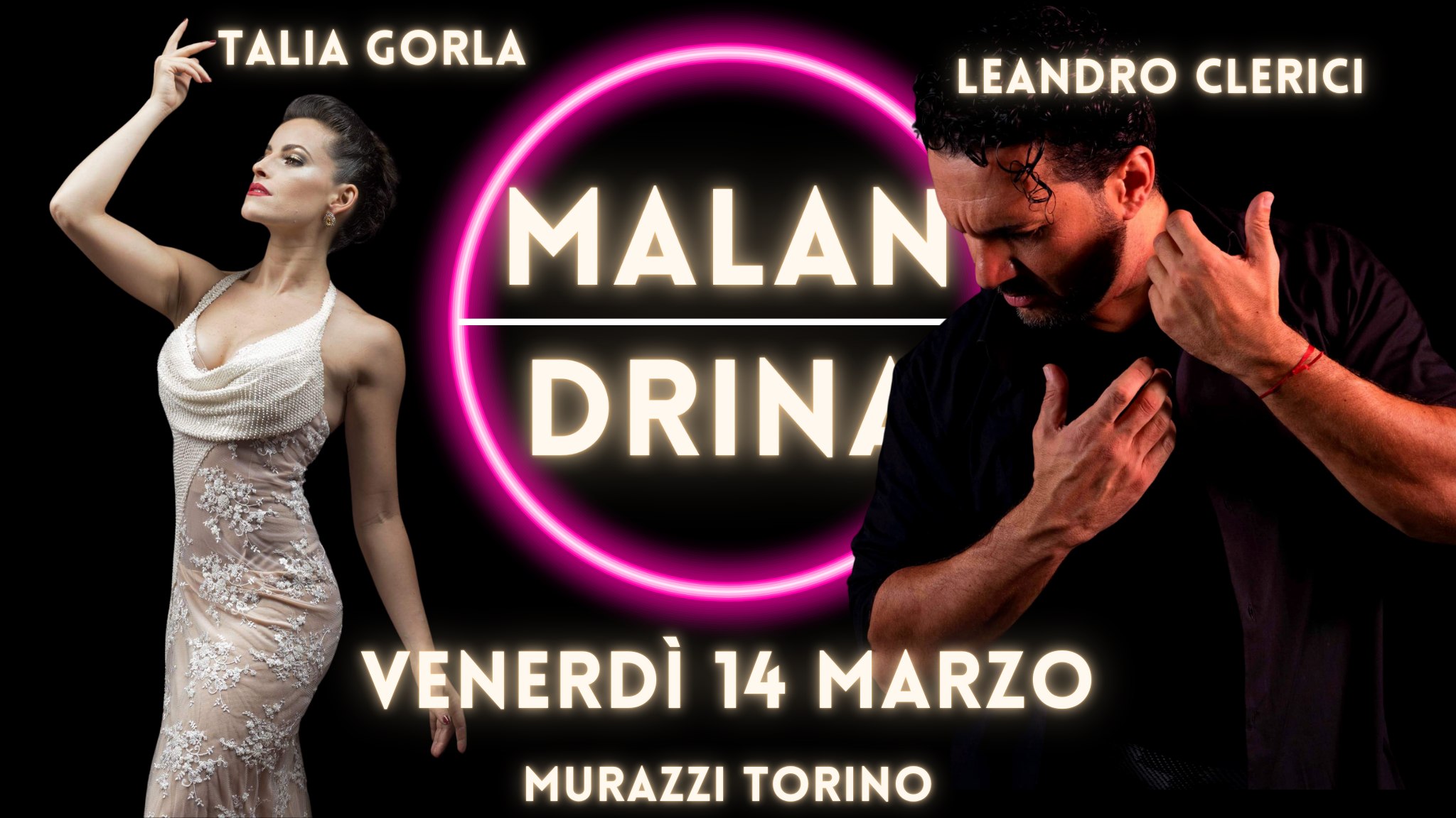 VENERDÌ SI BALLA IL TANGO ARGENTINO AI MURAZZI DI TORINO