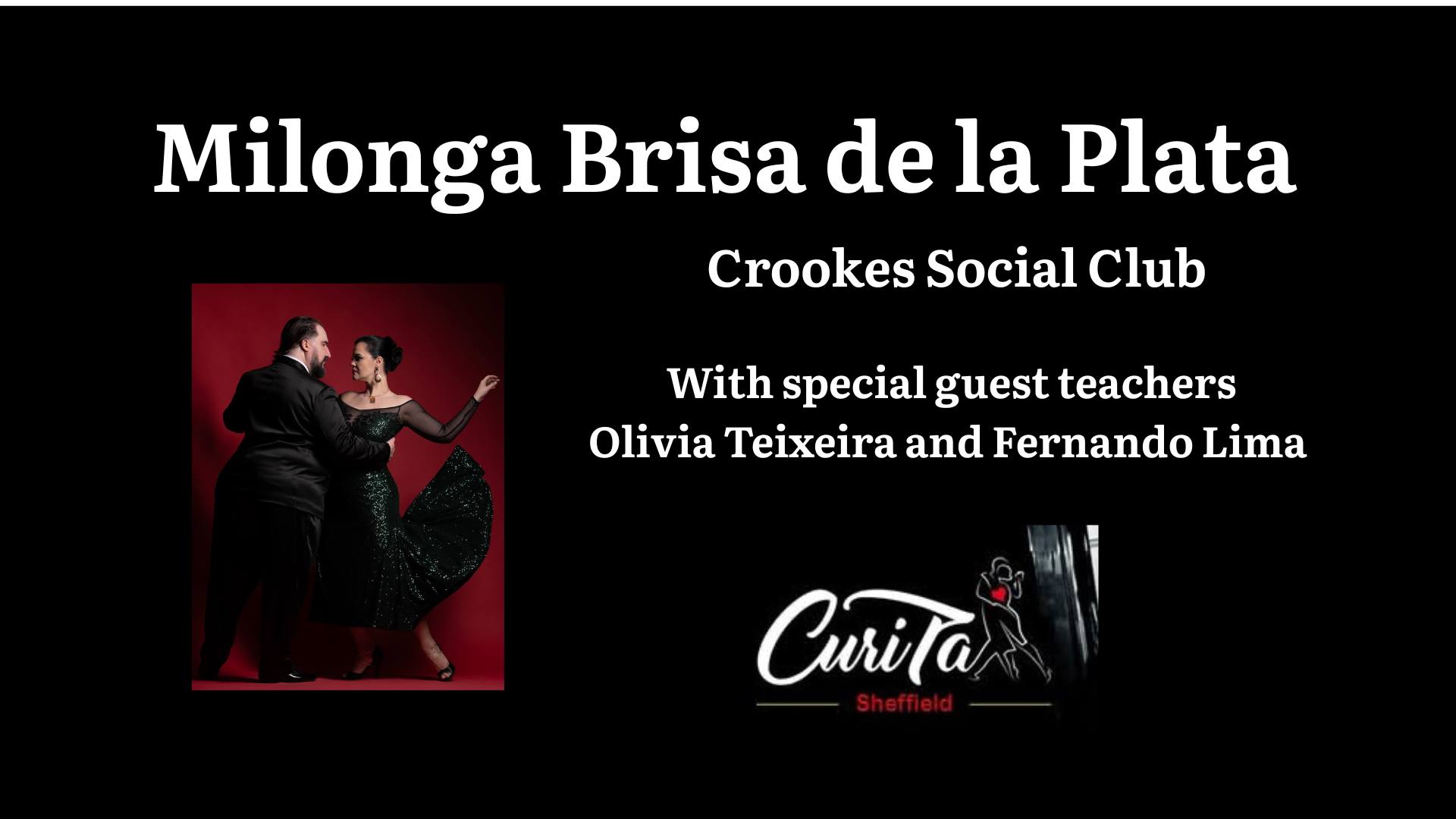Milonga Brisa de la Plata With Special Guest Teachers Olivia Teixeira and Fernando Lima