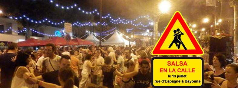 Salsa en la Calle 2016, rue d'Espagne, Bayonne