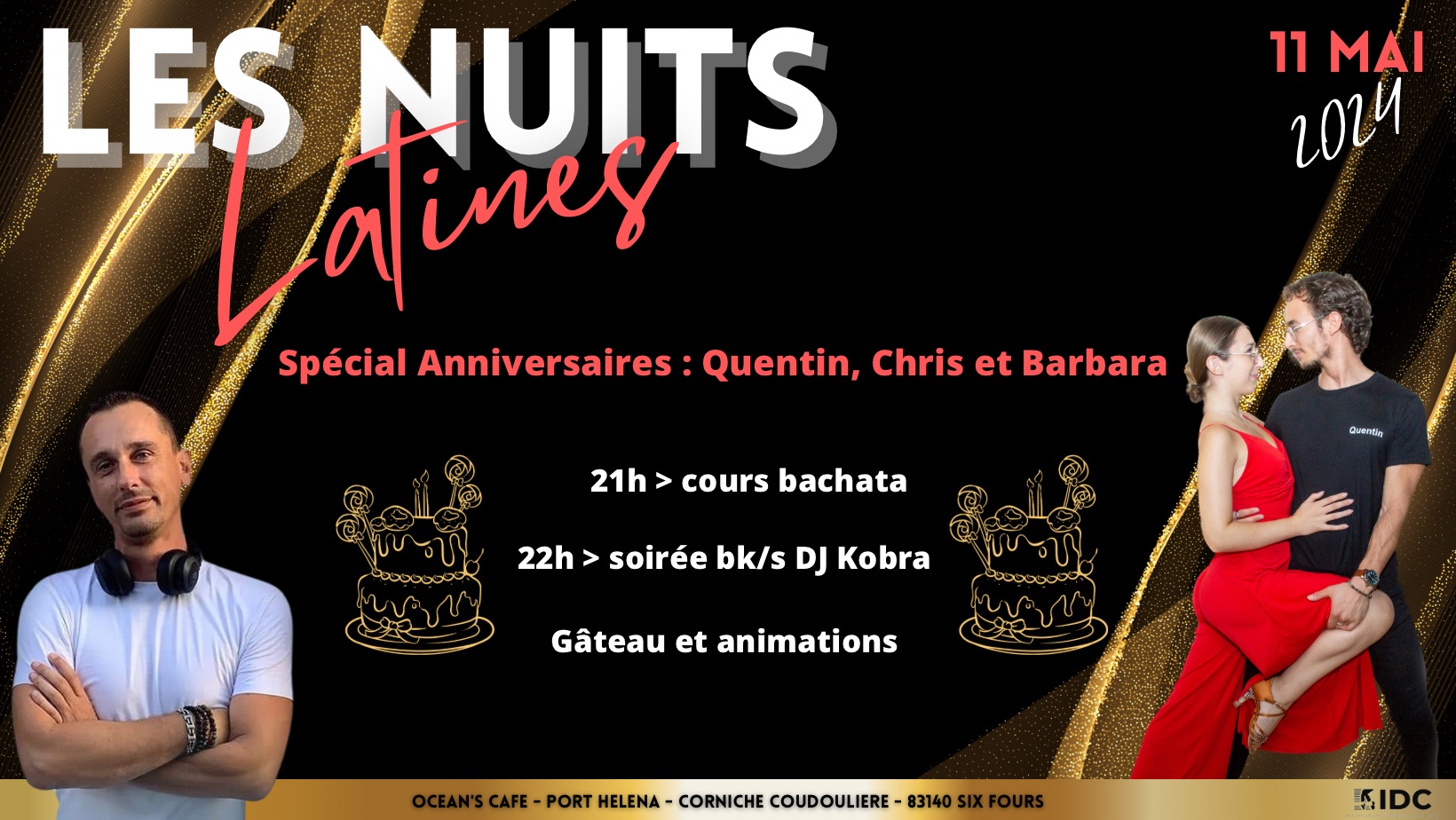 ✨ Nuits Latines byIDC ✨ Spécial Anniversaires
