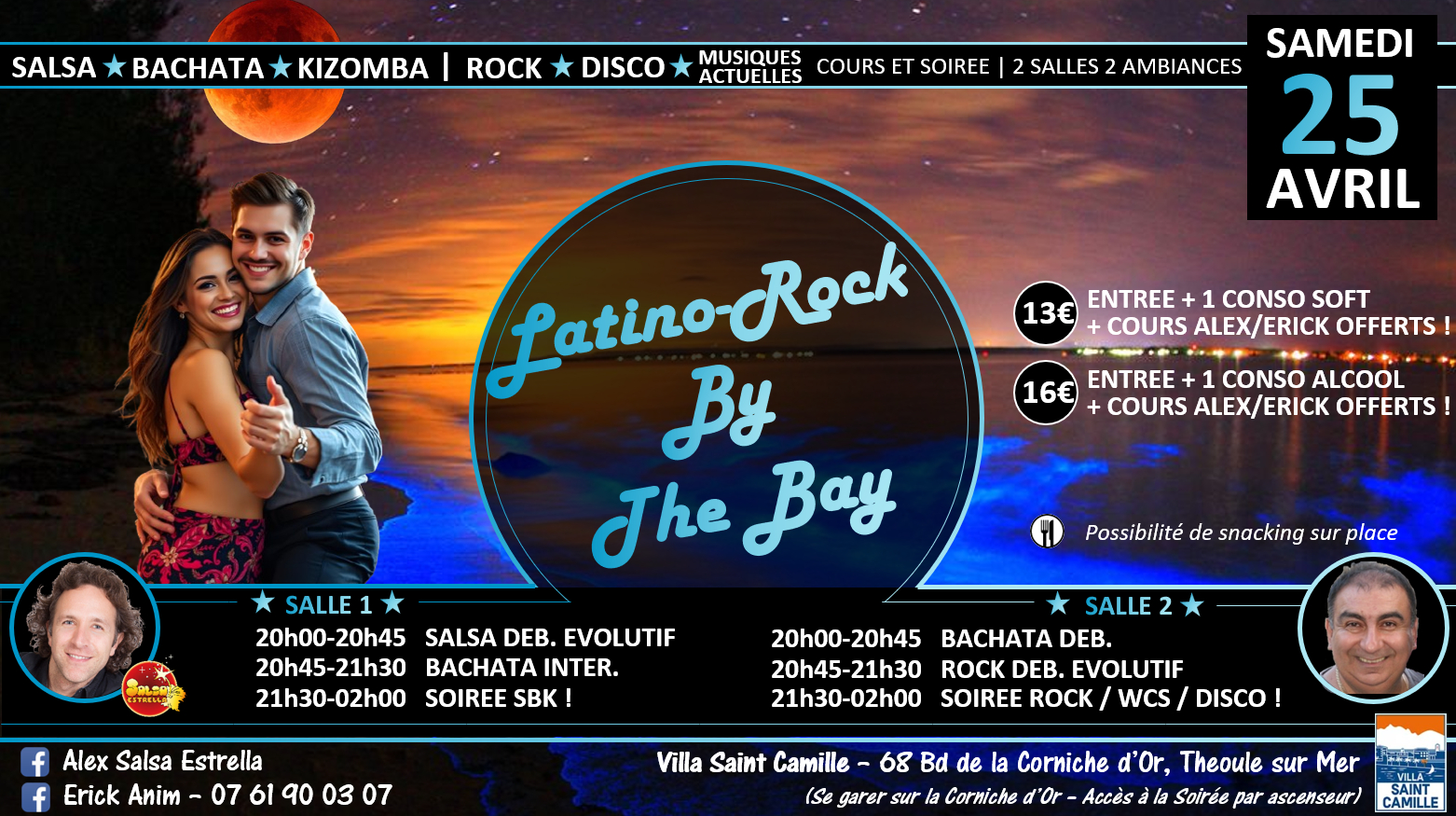 Latino-Rock By The Bay + Tombola Stage Juin !