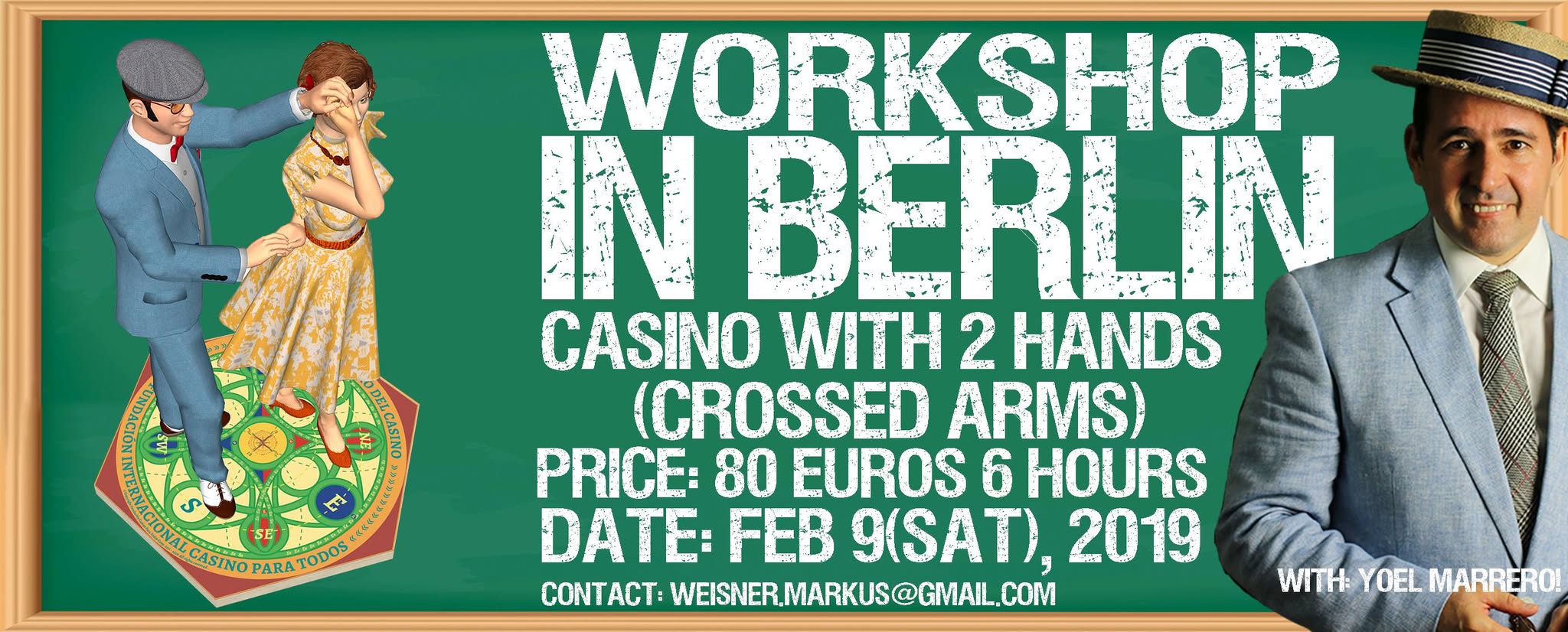Yoel Marrero Workshop - Casino with Two Hands (Crossed Arms)