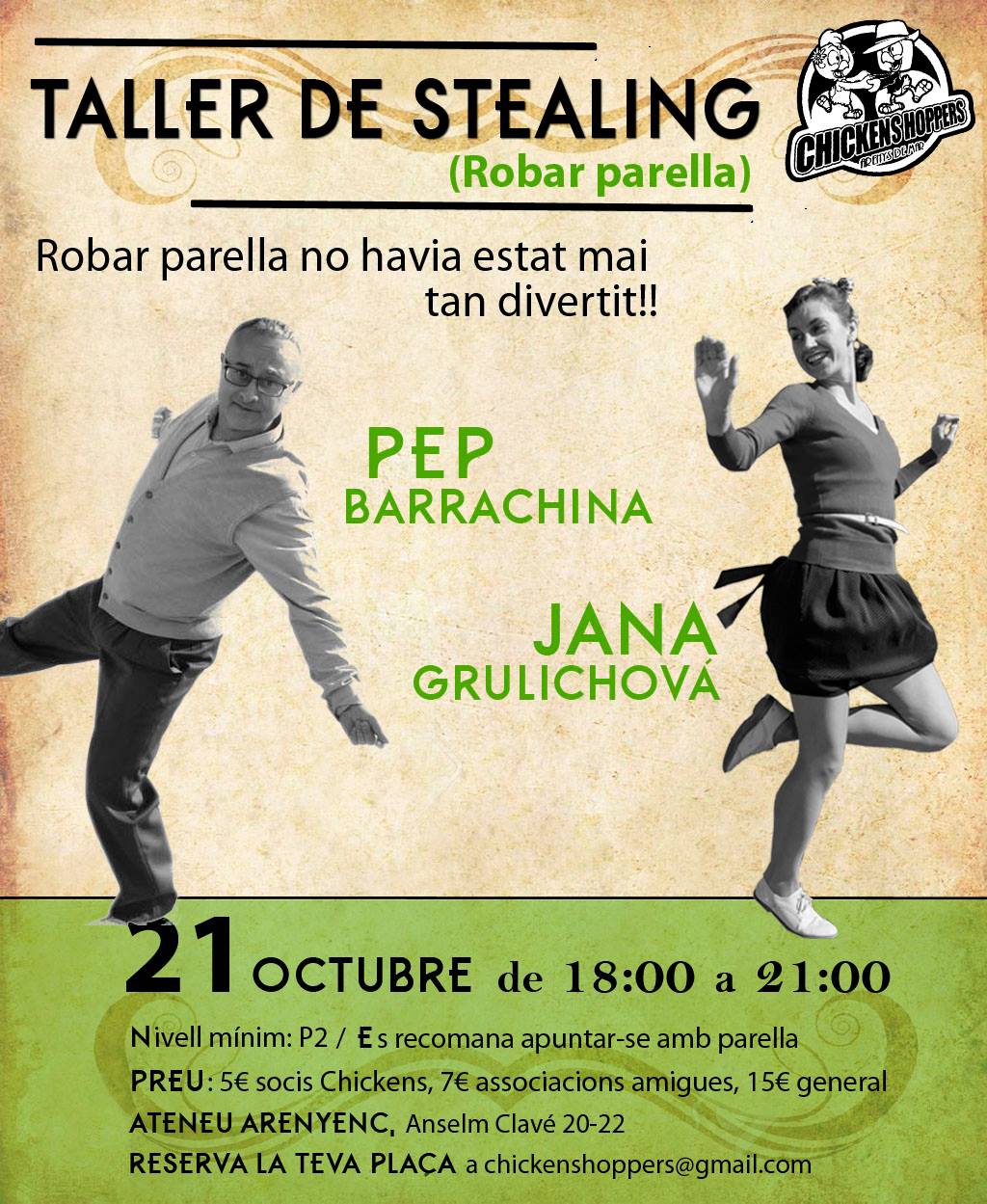 Taller de Stealing (robar parella)