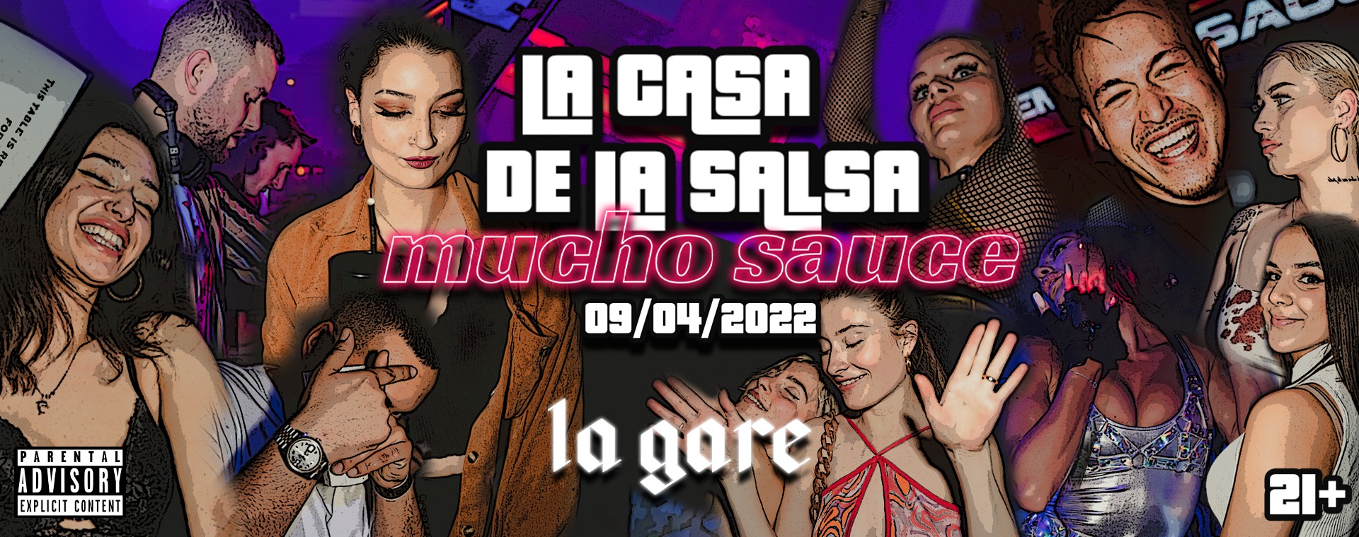 Mucho Sauce - La Casa de la Salsa @ La Gare 27