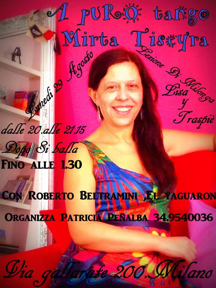 Lezione di Milonga in Preserata