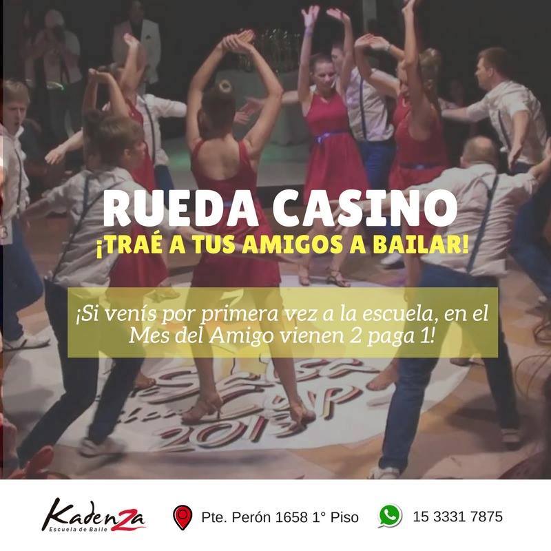 2x1 Clase de Rueda de Casino en Congreso!
