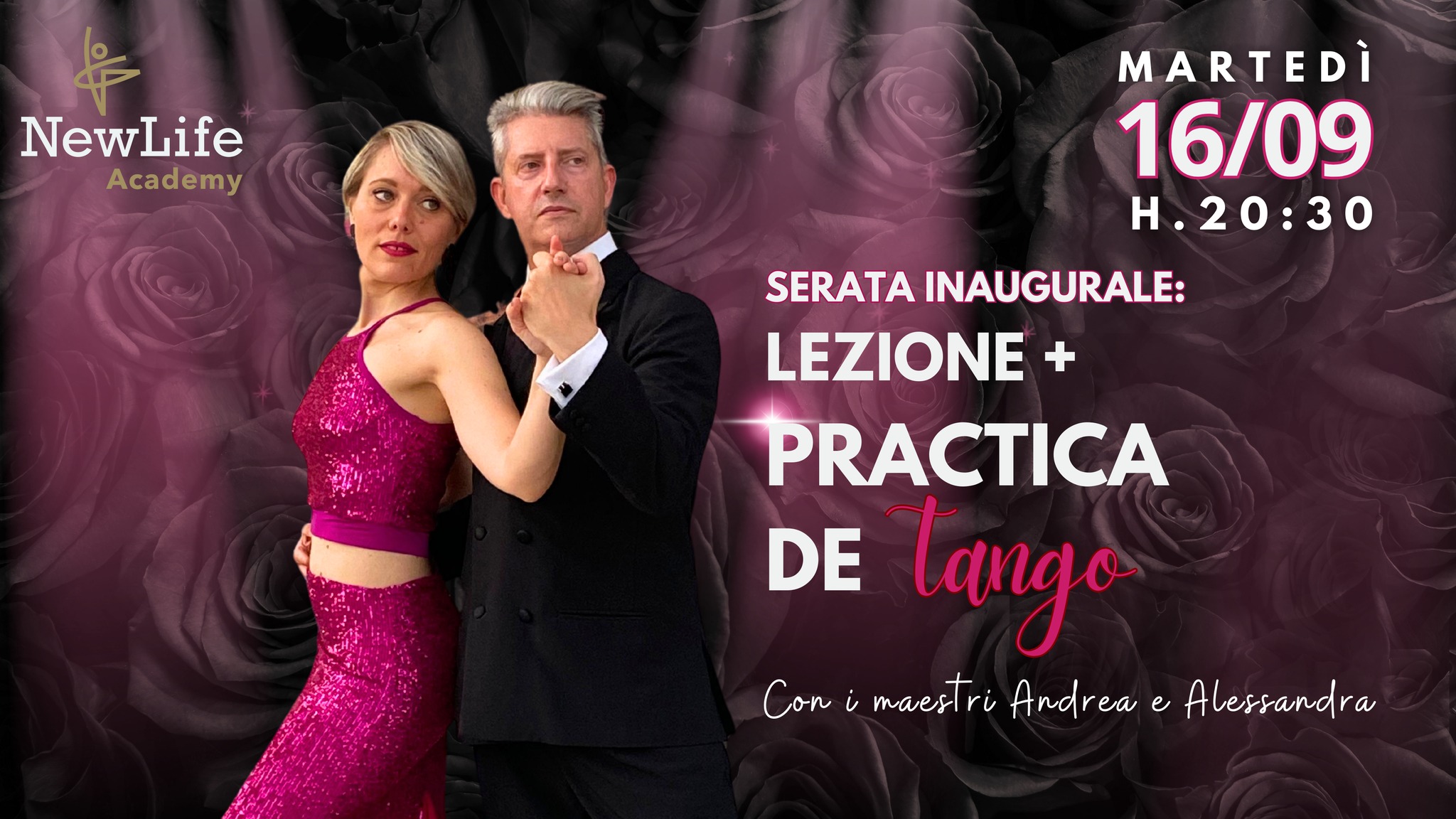 PRATICA INAUGURALE di Tango + Lezione _ New Life Academy