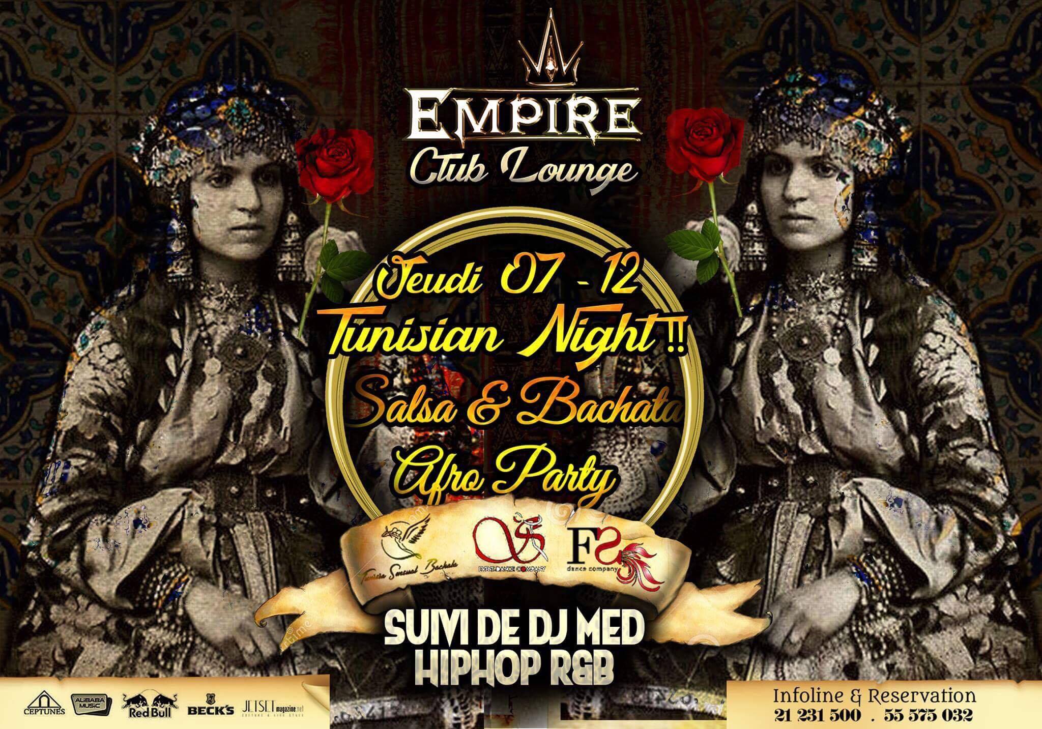✦ Latinos on Thursday ✦ Tunisian Night !! ✦ SBA Party ✦