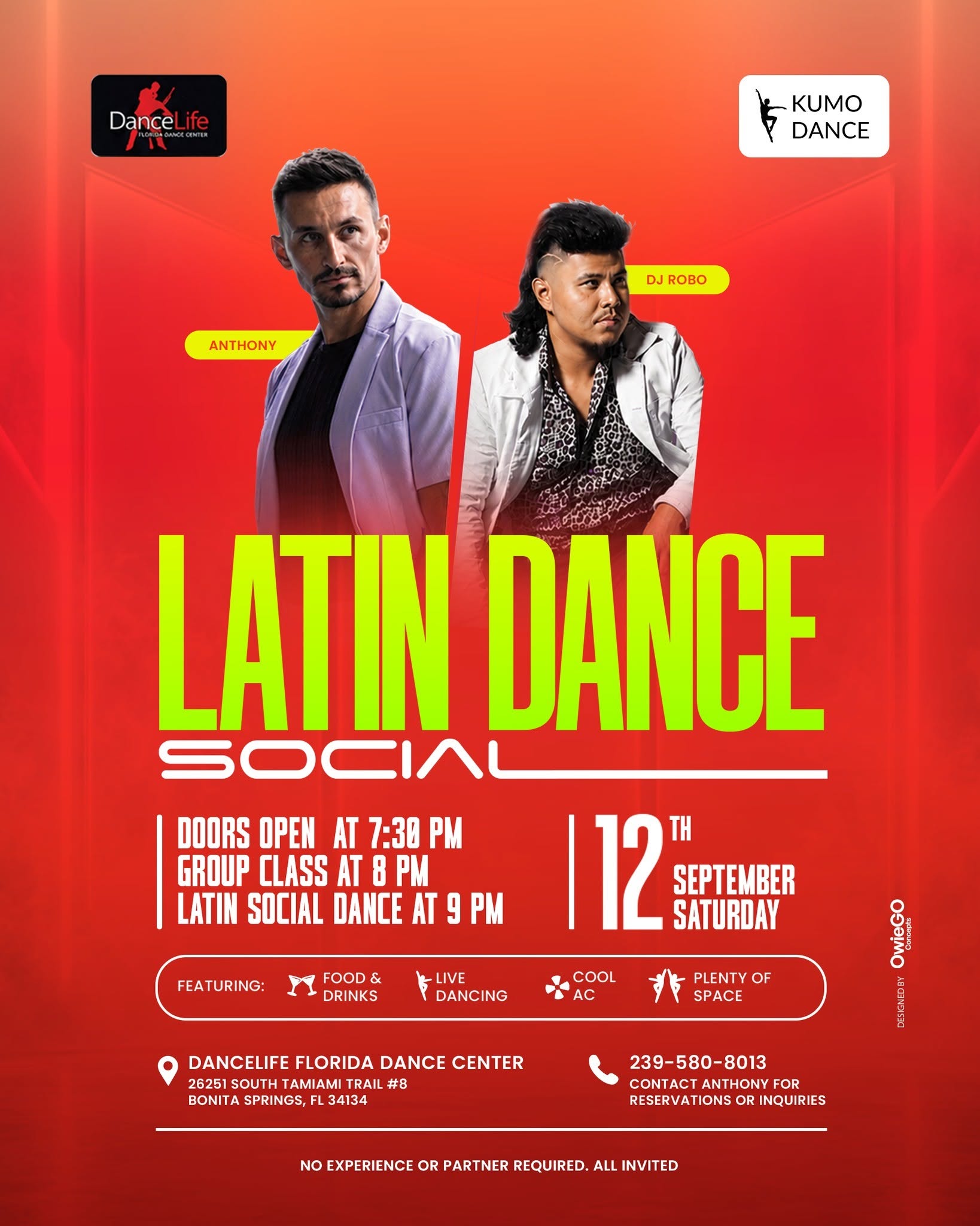 Latin dance social