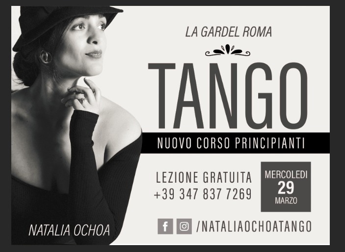 TANGO. Nuovo corso PRINCIPIANTI