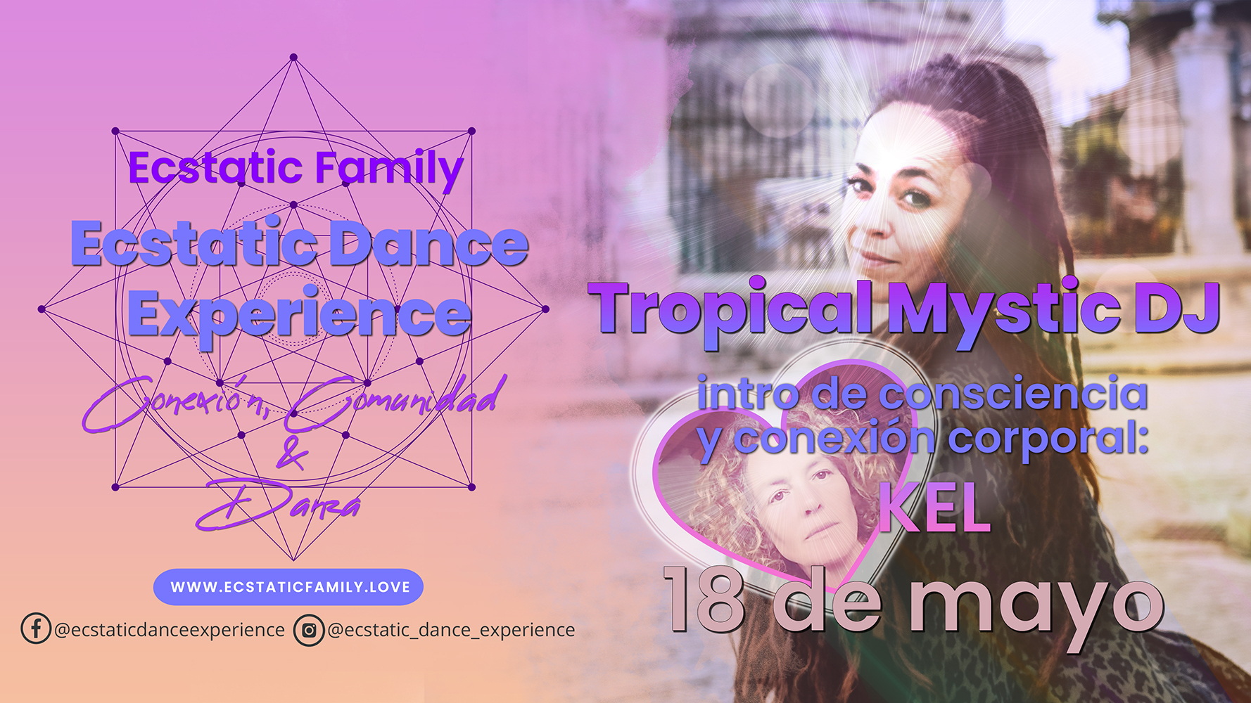 💖💃🏼ECSTATIC DANCE EXPERIENCE 👯🏻♀️ 💖 DENIA