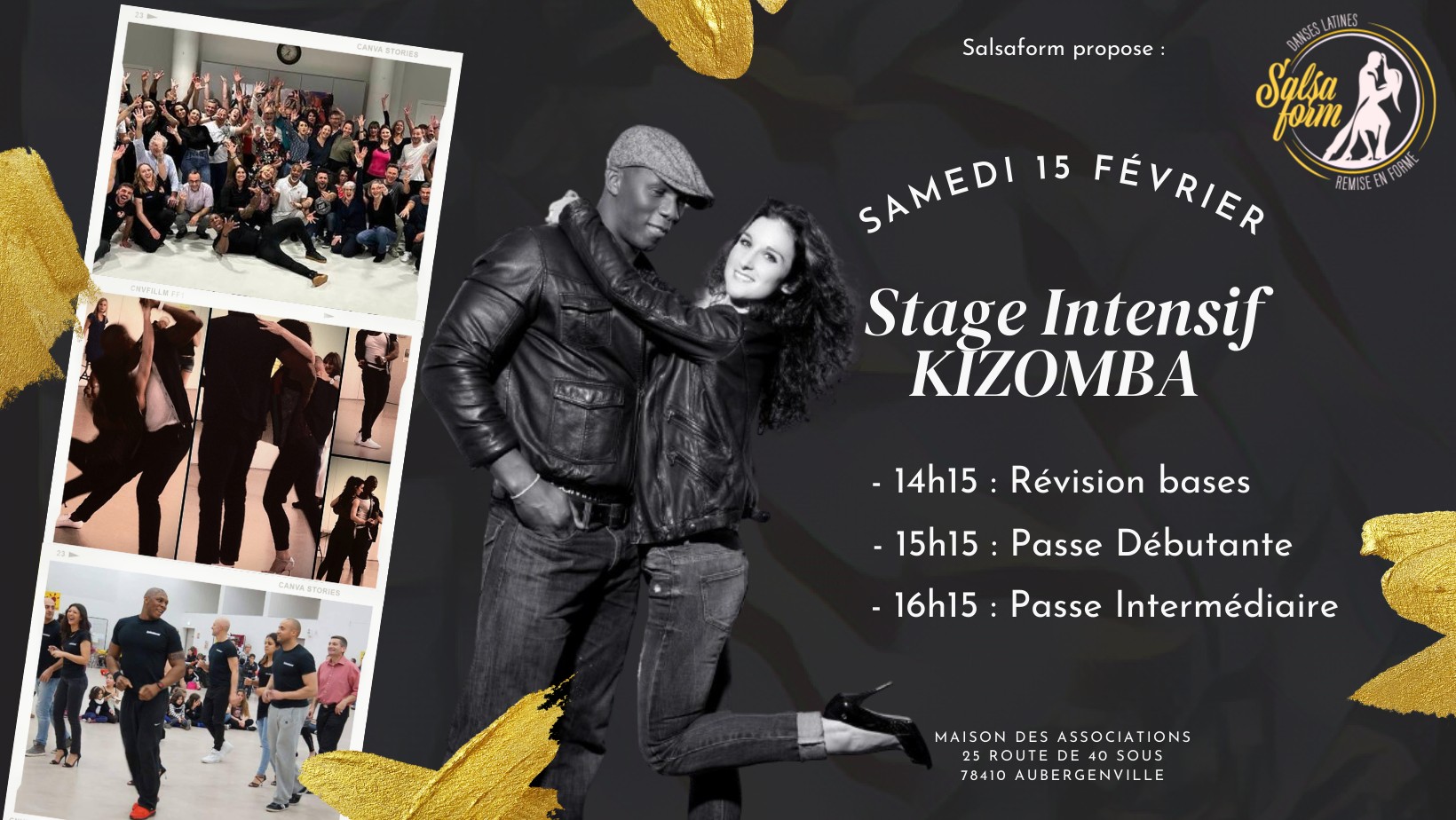 Stage Intensif de KIZOMBA (3h00)
