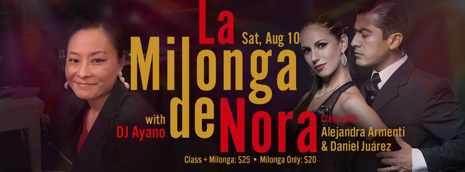La Milonga de Nora ~ Aug 2019