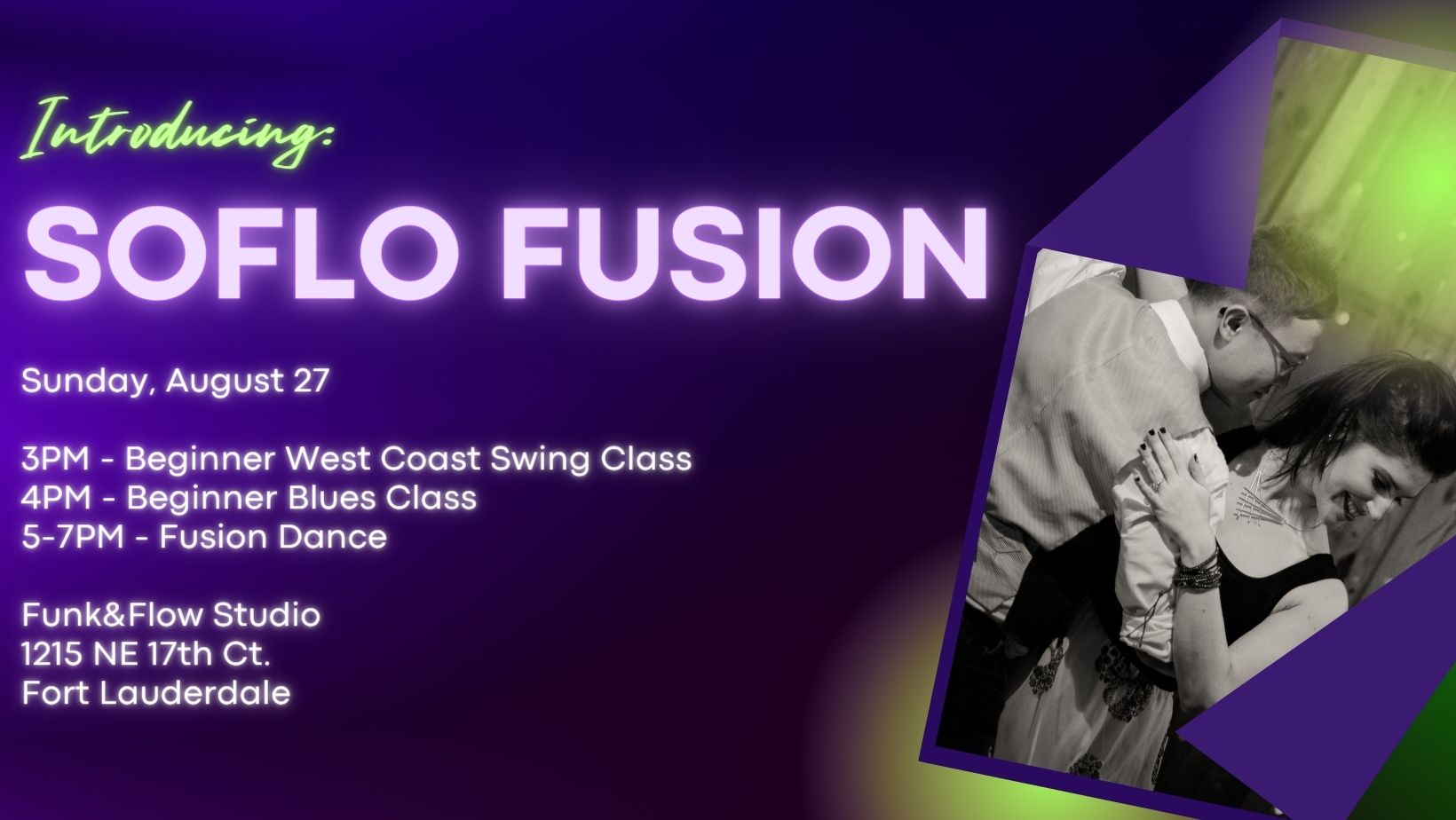 SoFlo Fusion Workshop and Social Dance
